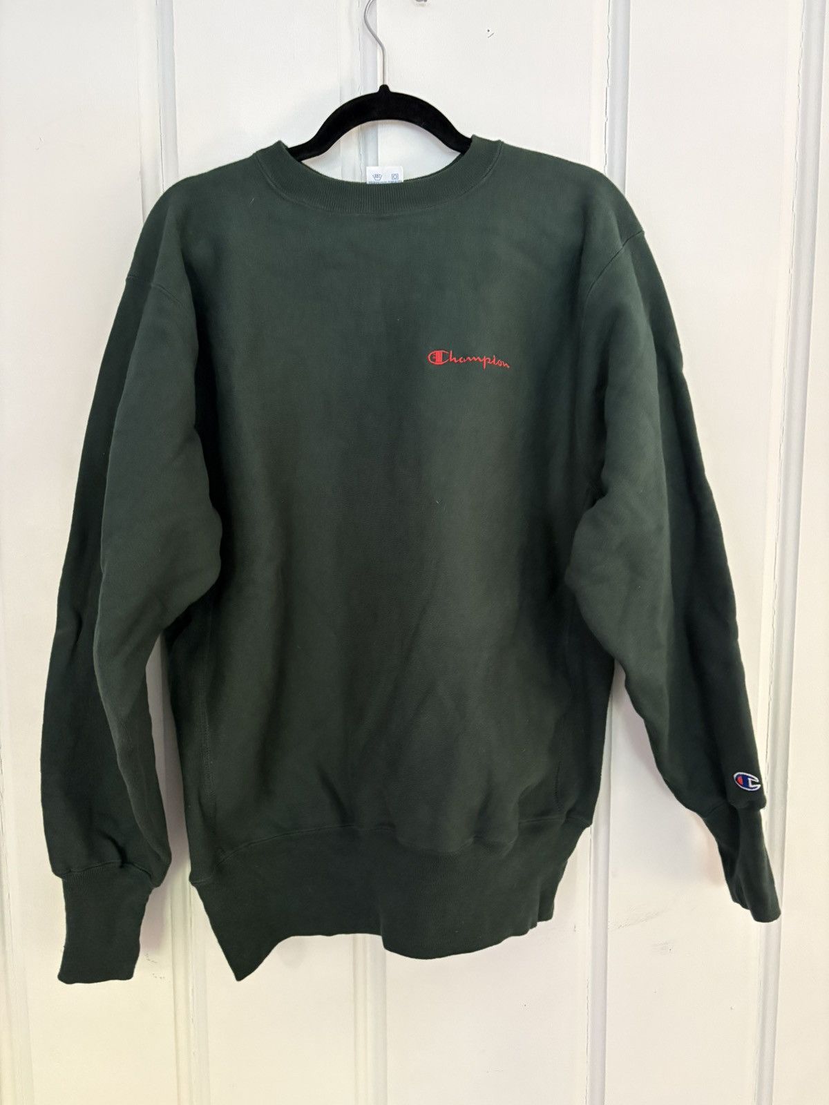 Champion Champion Reverse Weave XL Green Crewneck Sweatshirt Size US XL / EU 56 / 4 - 1 Thumbnail