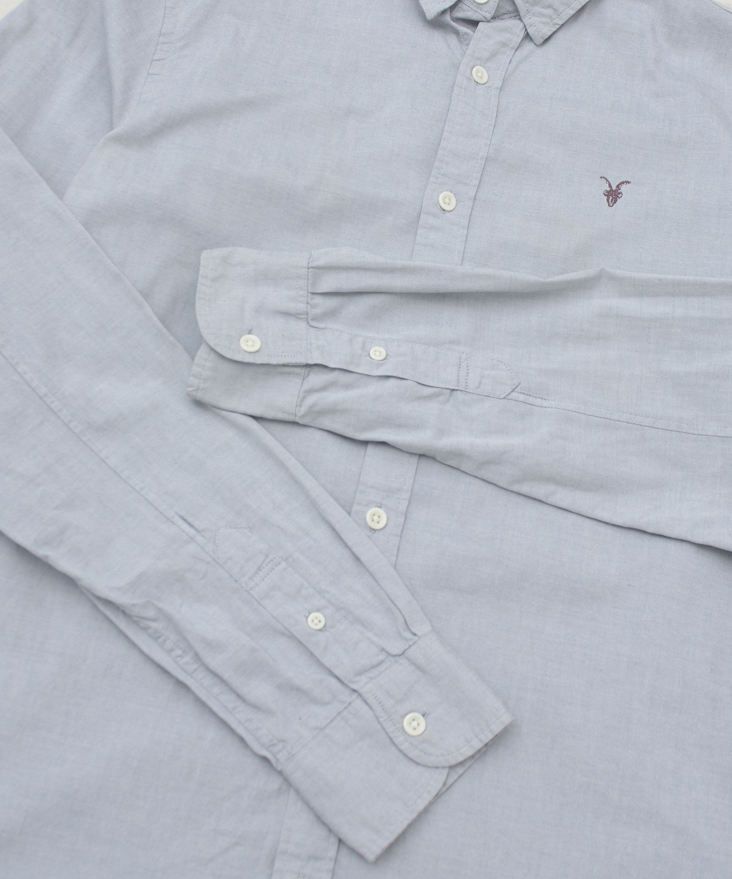 Allsaints Allsaints Shirt Redondo Ramskull Gray Casual Shirt size M Size US M / EU 48-50 / 2 - 6 Thumbnail