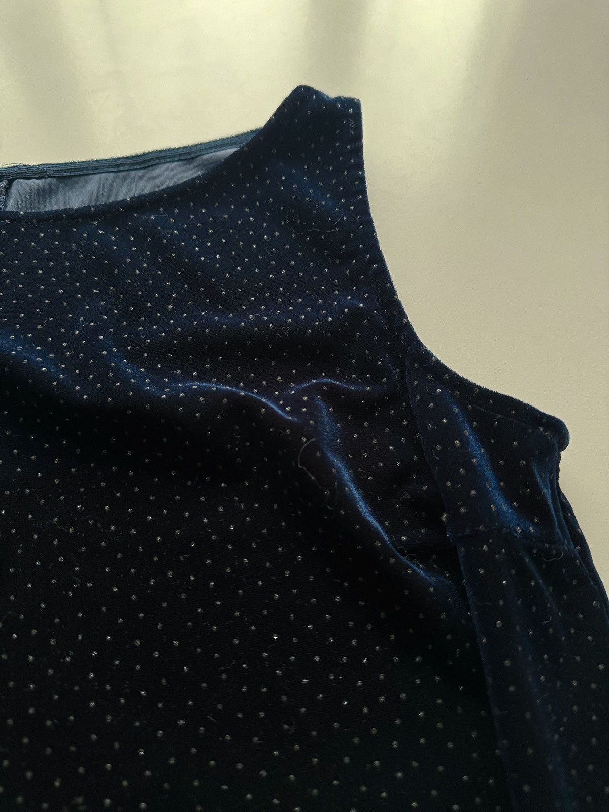 C&A Dark blue velvet dress Size M / US 6-8 / IT 42-44 - 4 Thumbnail