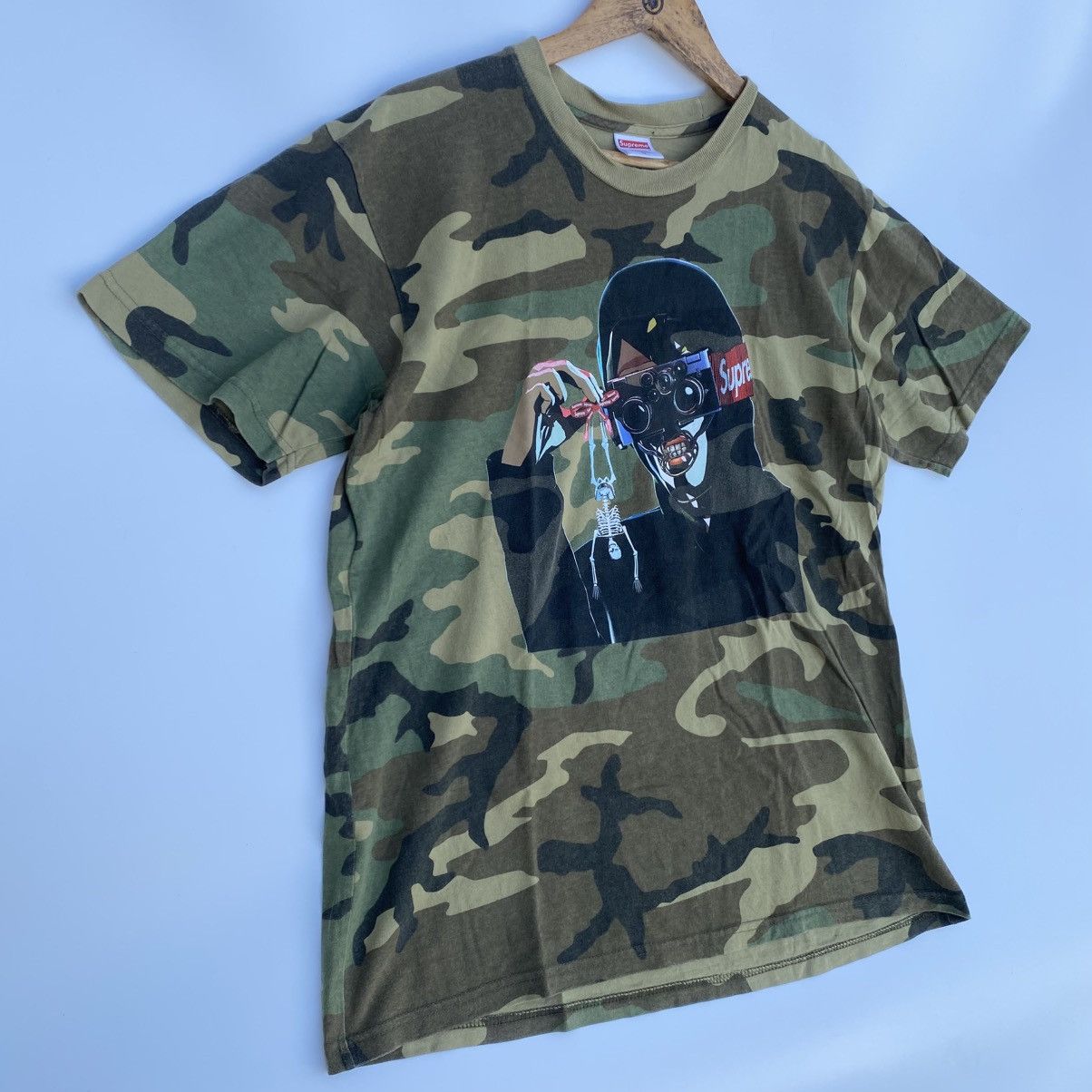 Supreme Vintage Supreme camo Creeper Tee Size US L / EU 52-54 / 3 - 6 Thumbnail