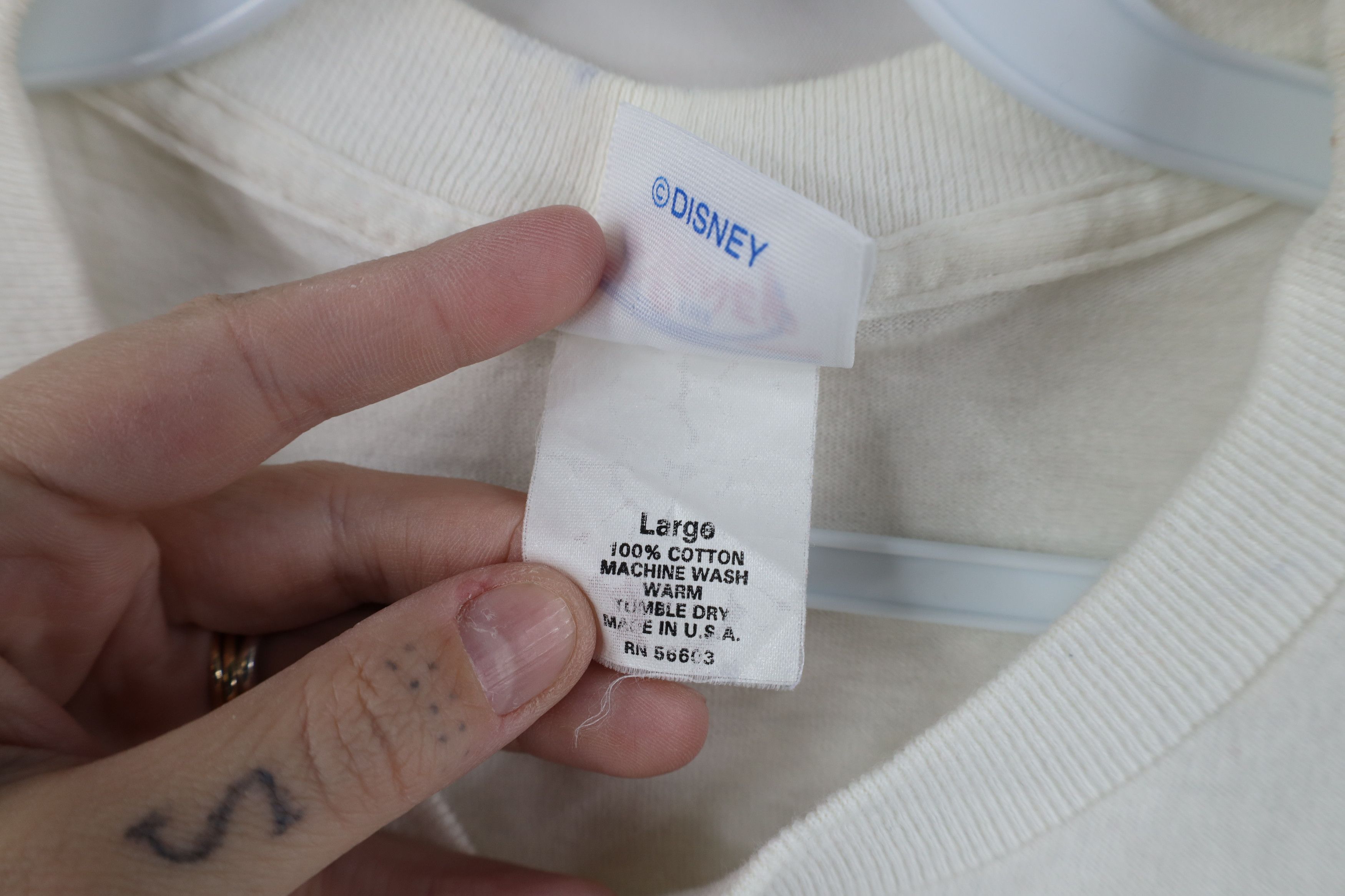 Disney Vintage 90s Disney Winnie the Pooh Tigger Pocket T-Shirt Size US L / EU 52-54 / 3 - 11 Thumbnail