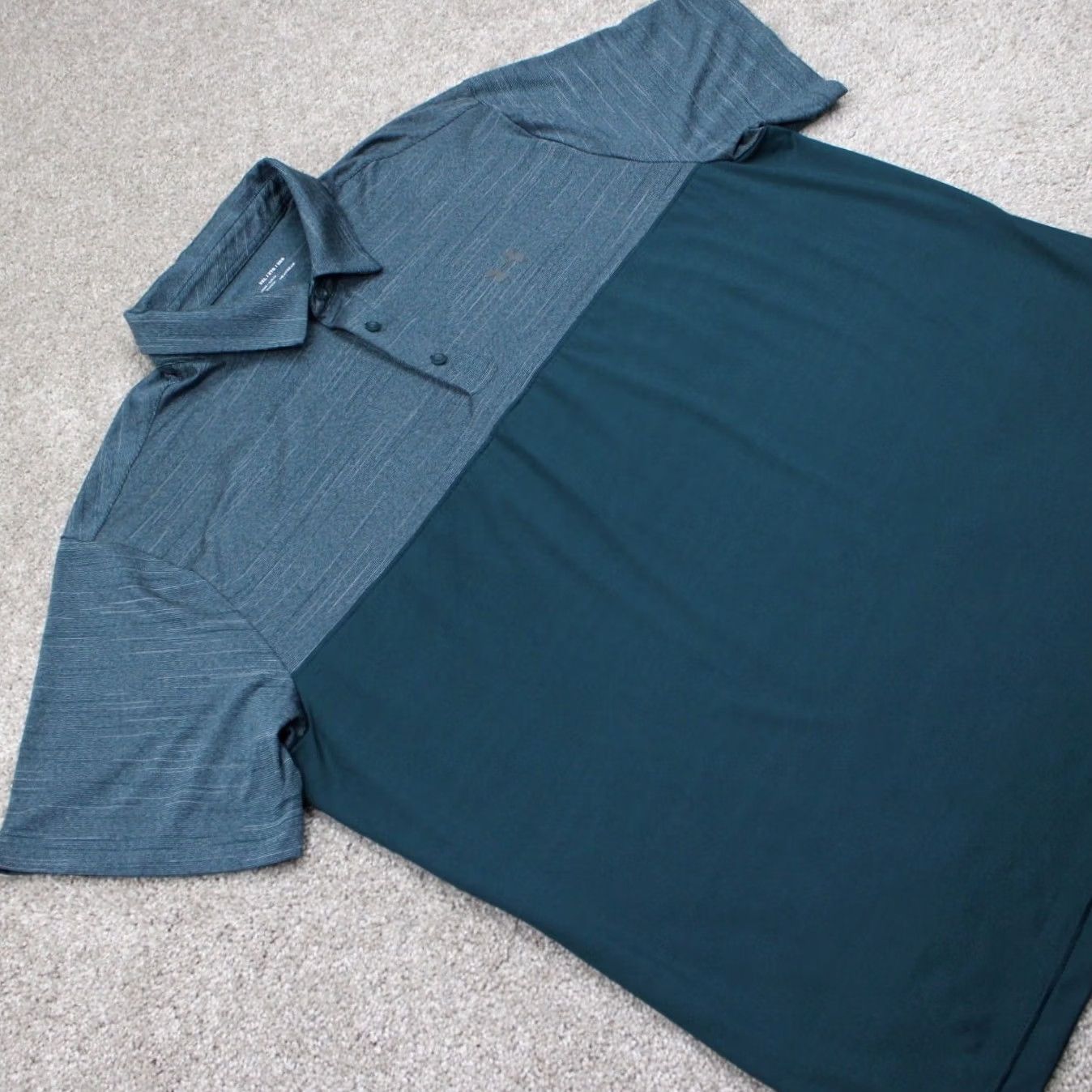 Under Armour Under Armour Polo Shirt Mens 2XL Green HeatGear Polo Short Sleeve Casual Golf Regular Fit Size US XXL / EU 58 / 5 - 6 Thumbnail