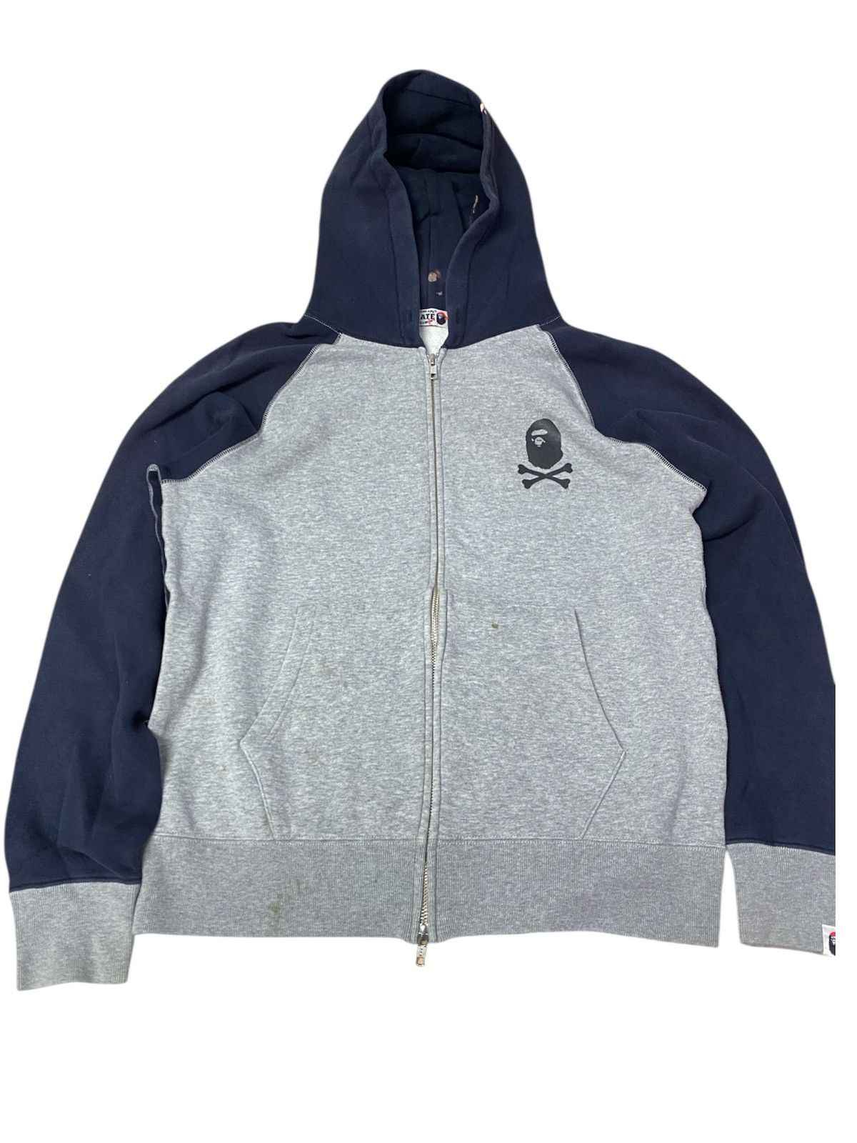 Bape A Bathing Ape (BAPE) Pirate Store Crossbones full zip hoodie Size US M / EU 48-50 / 2 - 1 Thumbnail