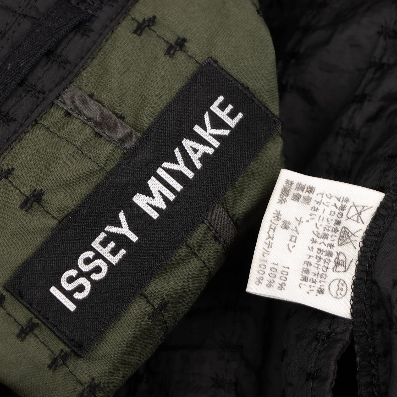 Issey Miyake Nylon Stitch Stripe 3B Jacket in Black Size US M / EU 48-50 / 2 - 17 Thumbnail