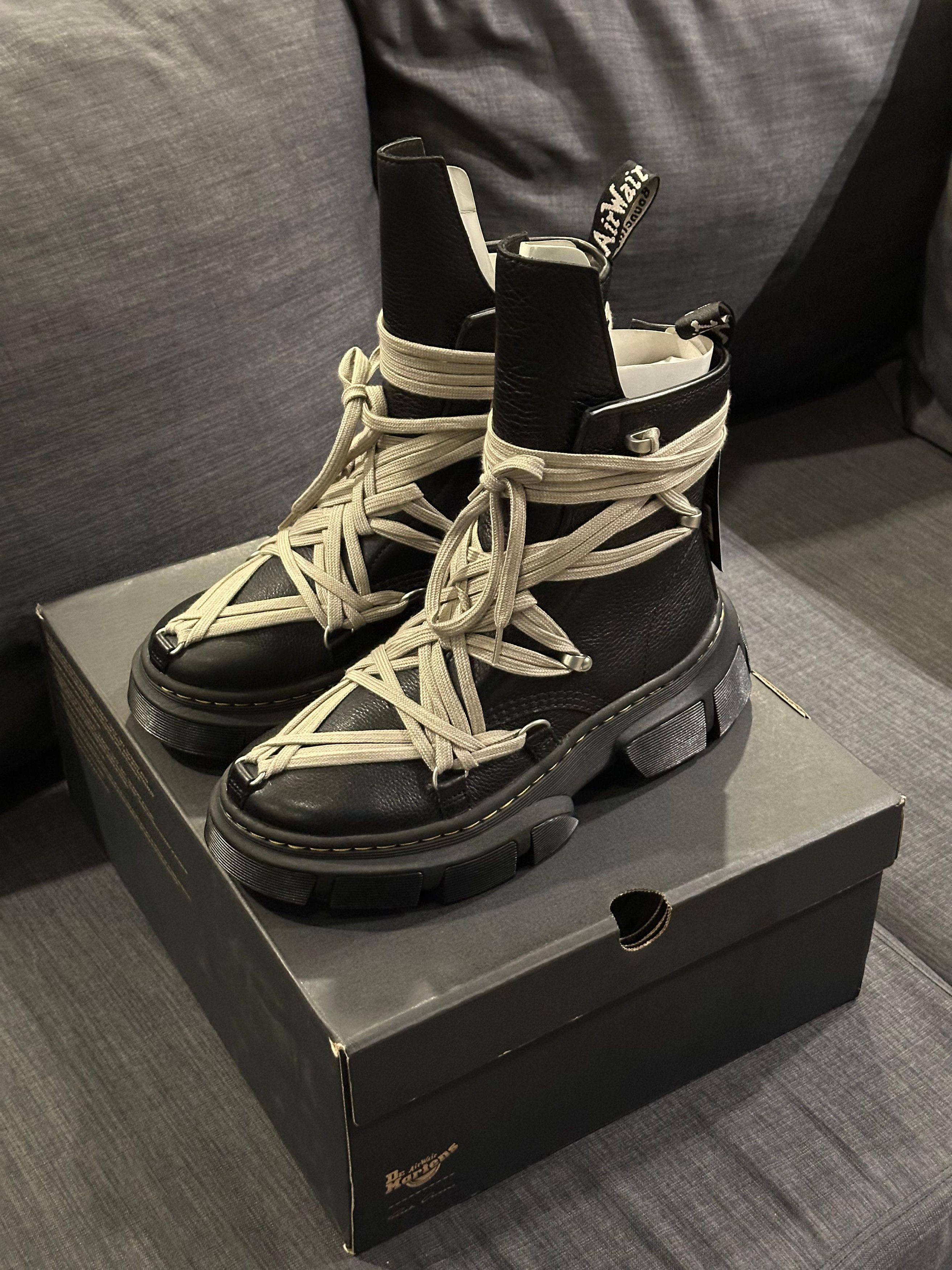 Rick Owens SS22 Pull On Bogun Boots | Grailed