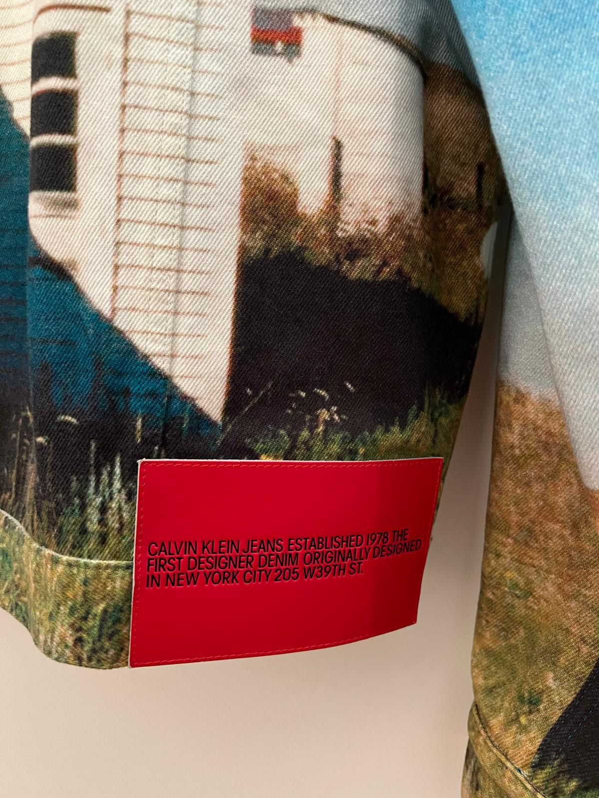 Calvin Klein 205W39NYC Calvin Klein x RAF Simons American Flag Jacket Size US L / EU 52-54 / 3 - 3 Thumbnail