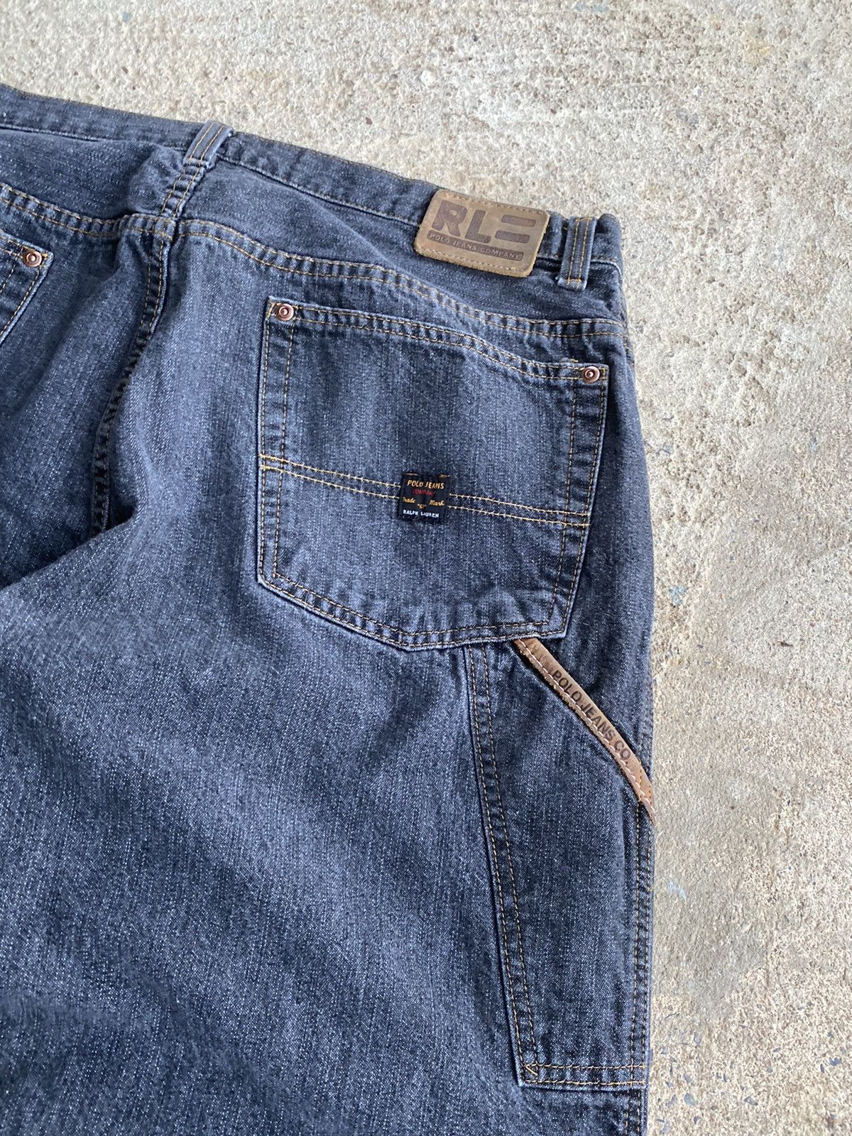 Polo Ralph Lauren × Vintage Vintage Y2K Polo Ralph Lauren Carpenter Jeans Size US 36 / EU 52 - 3 Thumbnail