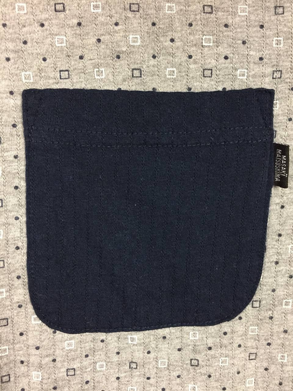 Masaki Matsushima Masaki Matsushima Japanese Designer Patterned Pocket Tee Size US L / EU 52-54 / 3 - 4 Thumbnail