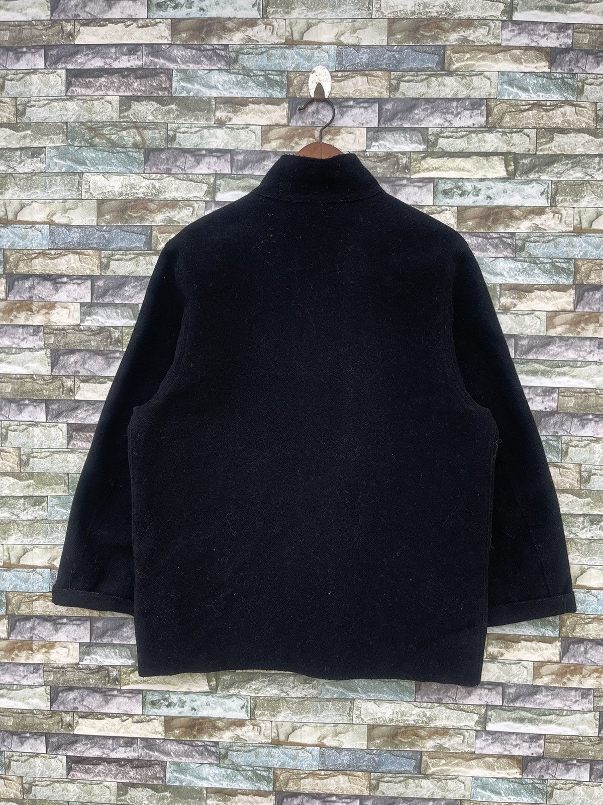 DKNY × Vintage DKNY Wool Zipper Jacket Size US M / EU 48-50 / 2 - 2 Thumbnail