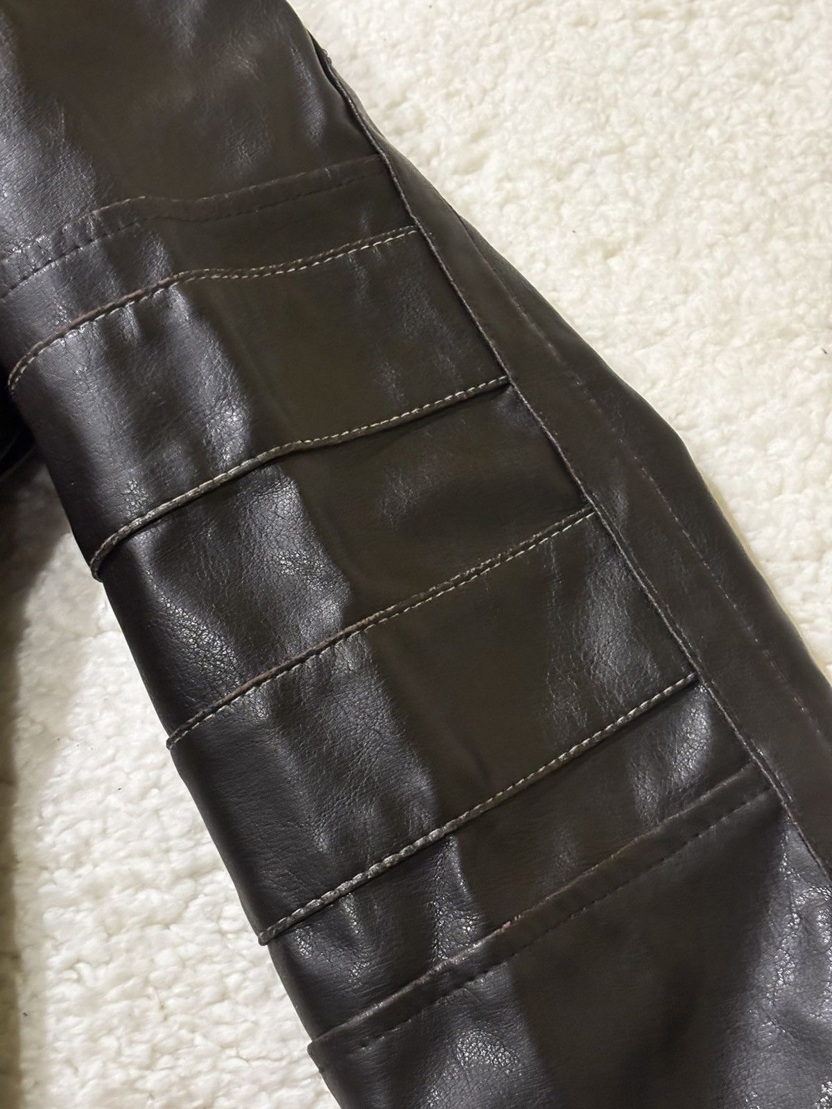 Point Zero Dark brown faux jacket0516 Size US S / EU 44-46 / 1 - 10 Thumbnail