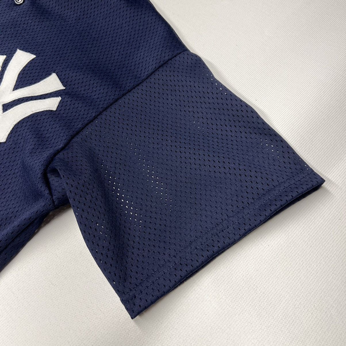 Majestic × New York Yankees × Vintage VTG Yankees Jersey Blue Giambi #25 Majestic MLB Baseball Size US M / EU 48-50 / 2 - 4 Thumbnail