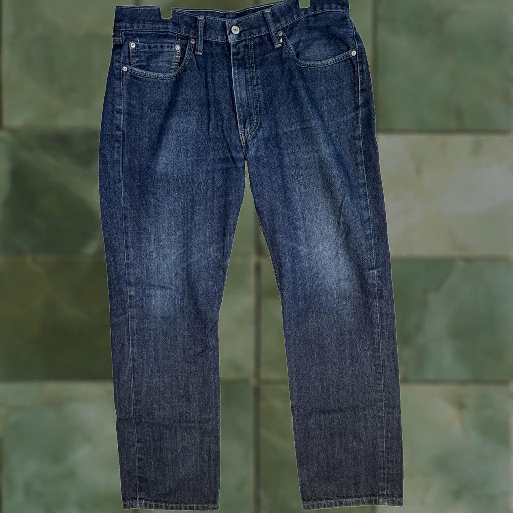 Levi's Levi's 514 Jeans Mens 36x32 Blue Straight Denim Mid Rise W36 L32 Regular 5-Pocket Zip Fly Jeans Mens Blue Denim Classic 514 Size US 36 / EU 52 - 1 Thumbnail
