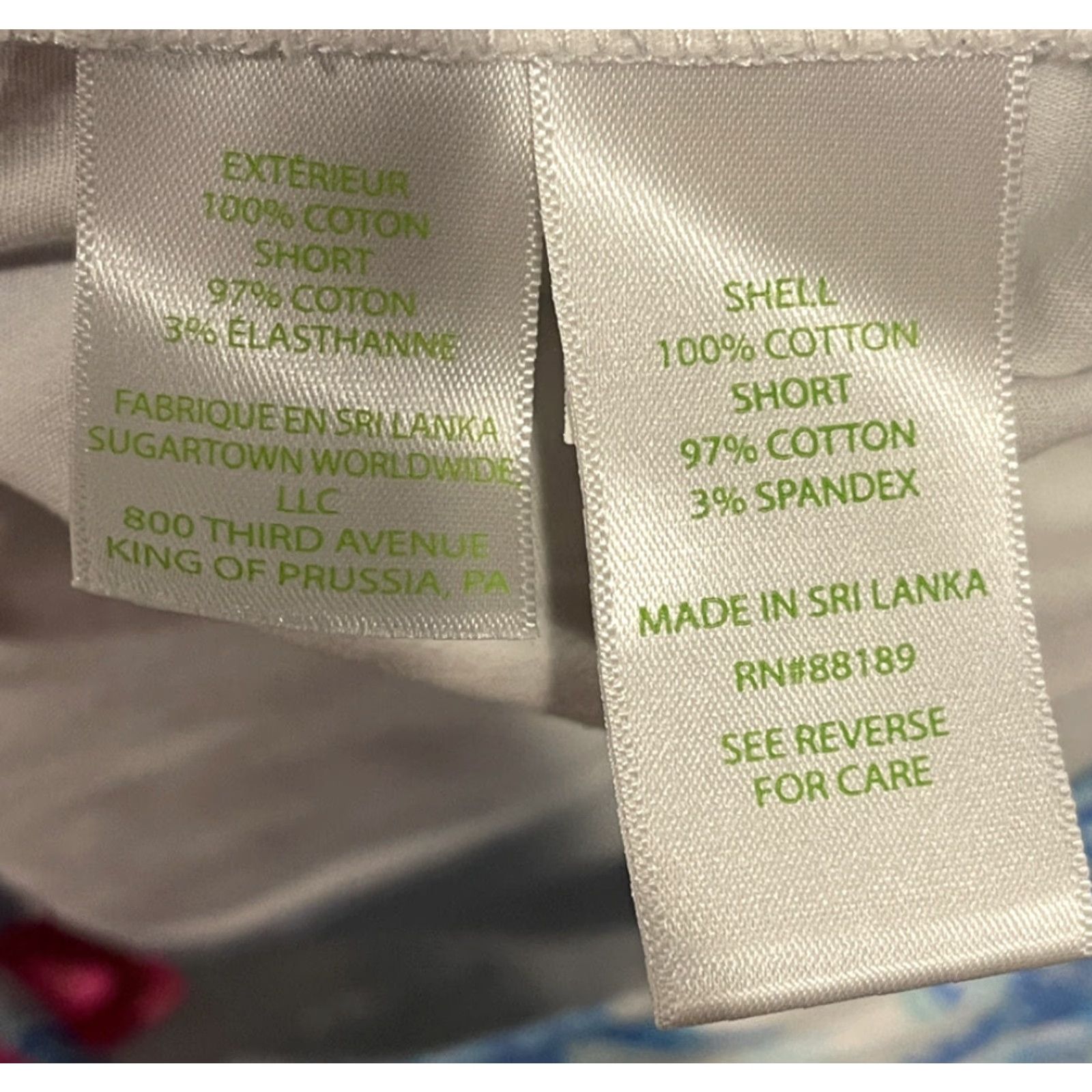 Lilly Pulitzer Lilly Pulitzer Skort Colette Toile Me About It Women's 2 Blue Lined Cotton Short Casual Travel Mens? No, Women. Size 26" / US 2 / IT 38 - 5 Thumbnail