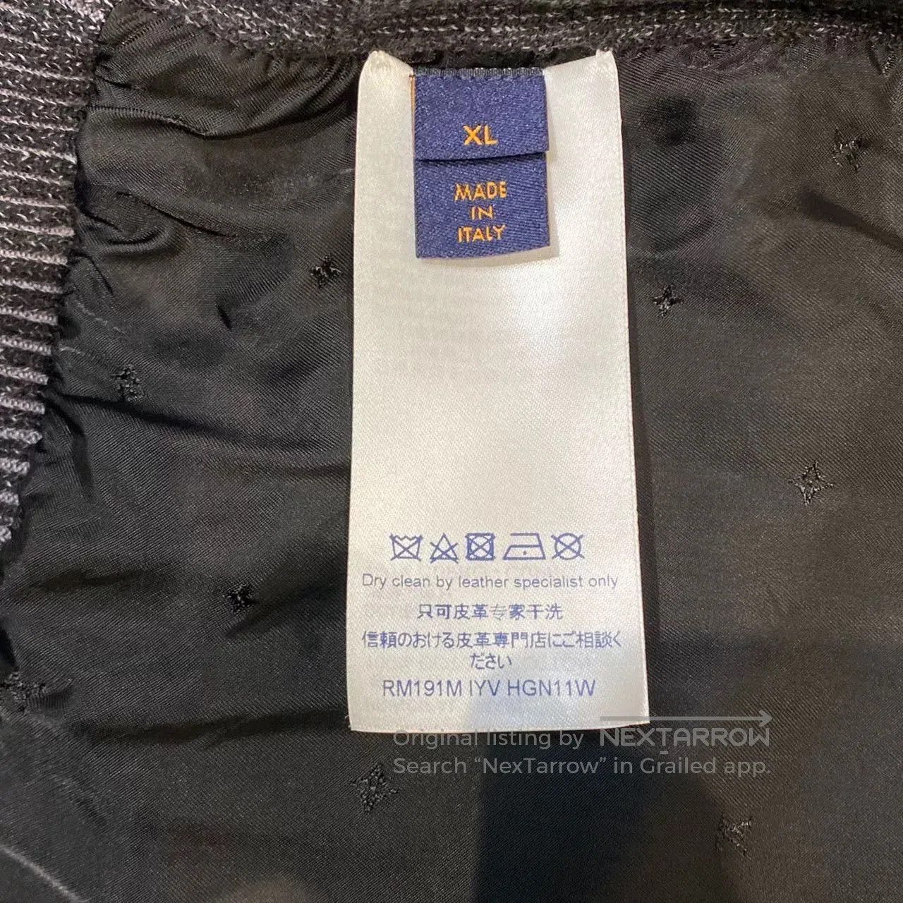 Louis Vuitton Louis Vuitton Knit Leather Patchwork Jacket. Size US XL / EU 56 / 4 - 5 Thumbnail