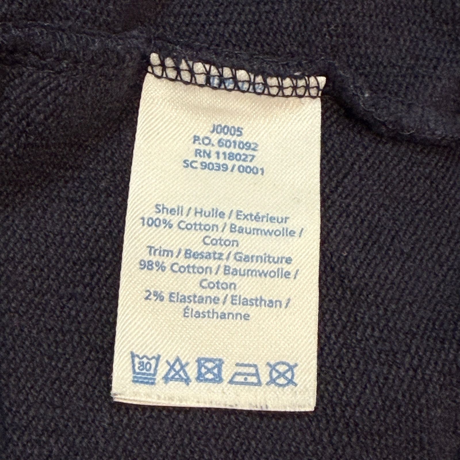 Boden Boden Velvet Polka Dot Sweatshirt in Navy/Black Size L Size L / US 10 / IT 46 - 5 Thumbnail