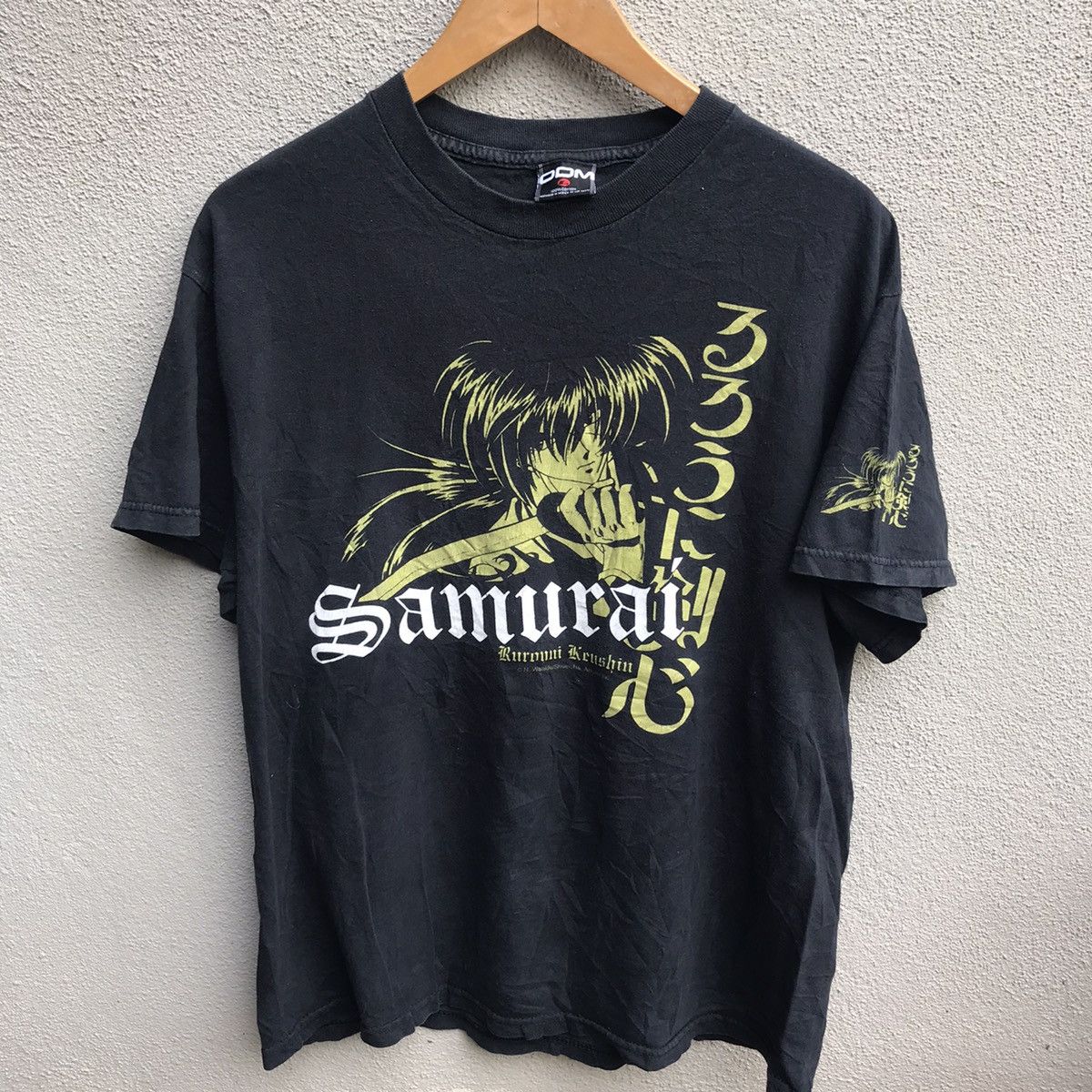 Anime Vintage RUROUNI KENSHIN samurai x anime tee manga Size US L / EU 52-54 / 3 - 2 Thumbnail