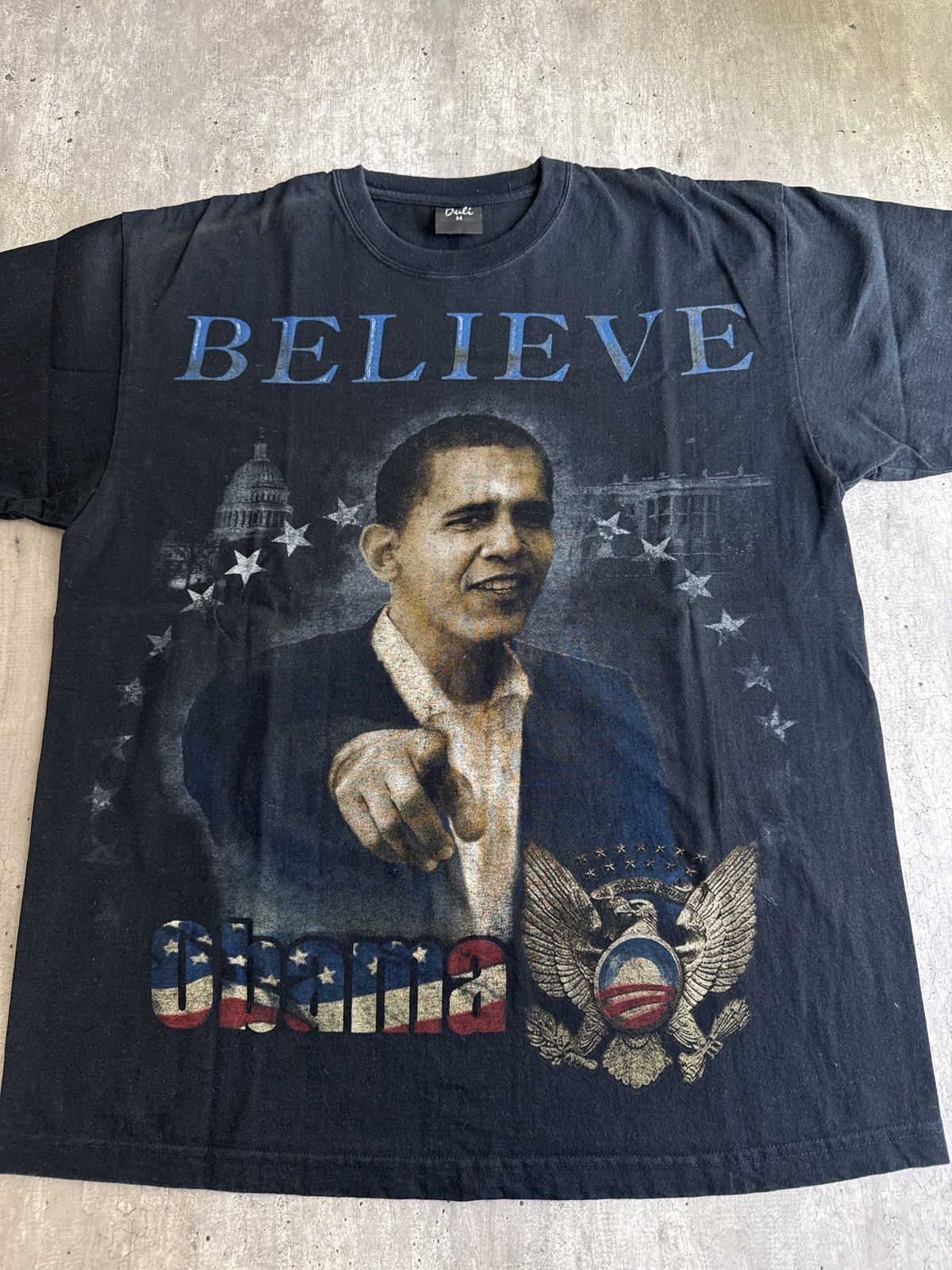 Vintage Barack Obama tee Size US M / EU 48-50 / 2 - 1 Thumbnail