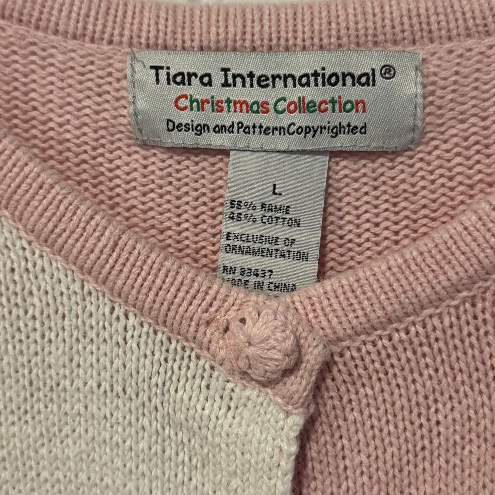 Other Vintage Tiara International Christmas Collection-Large Size L / US 10 / IT 46 - 3 Thumbnail