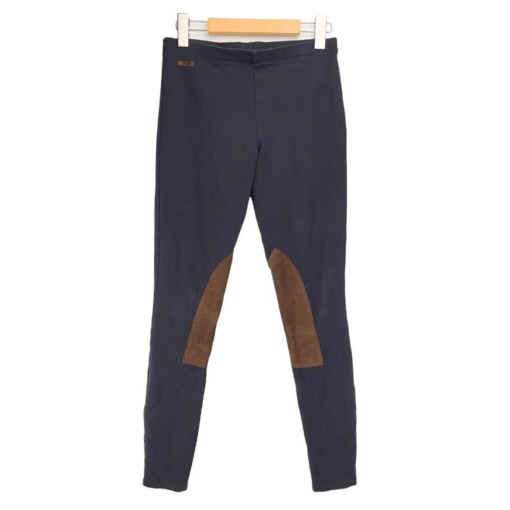 Polo Ralph Lauren POLO RALPH LAUREN Knee Patches Equestrian Navy Leggings sz S Size 27" / US 4 / IT 40 - 2 Thumbnail