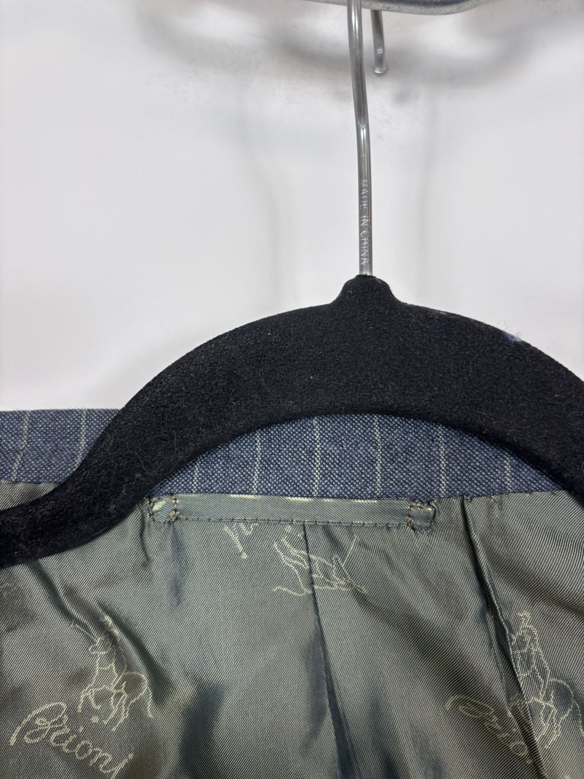 Brioni Brioni Nomentano Men’s 2-Piece Blue Pinstripe Wool Suit Size 48R - 18 Thumbnail