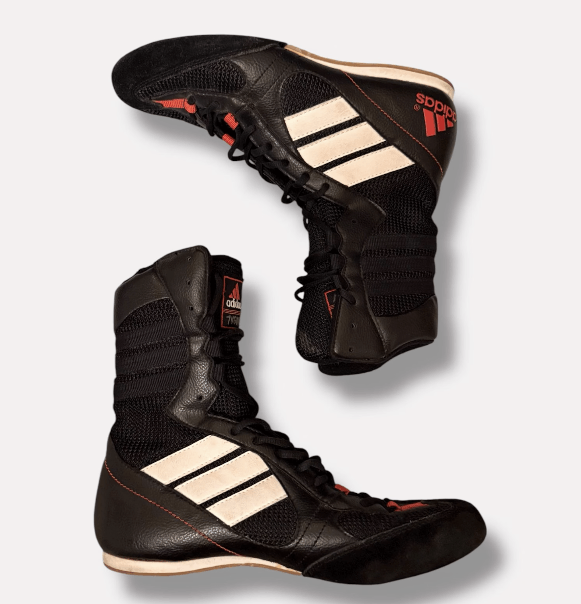 Adidas Iconic Vintage ADIDAS TYGUN Unisex Wrestling Boots Size US 7 / EU 40 - 4 Thumbnail