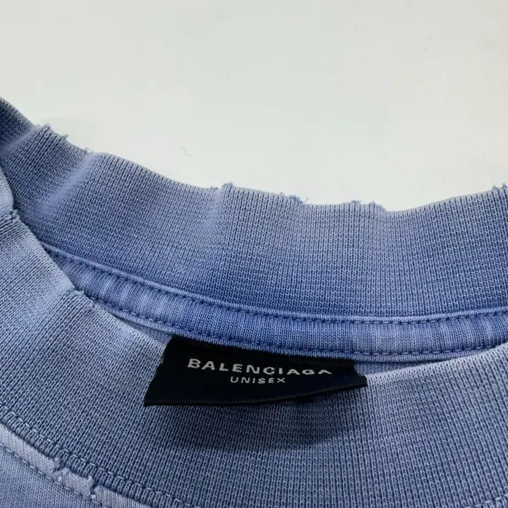 Balenciaga Balenciaga Faded Logo T-Shirt Short Sleeve 0079-2507 Size US M / EU 48-50 / 2 - 6 Thumbnail
