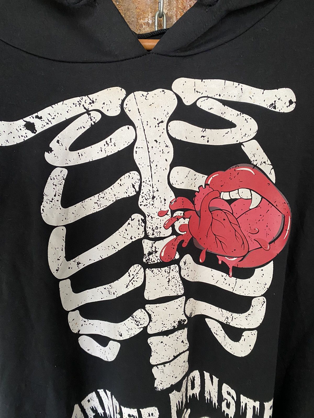 Sex Pot ReVeNGe Hell cat punk Japan Danger Monster Skull and Love oversize Size ONE SIZE - 6 Thumbnail