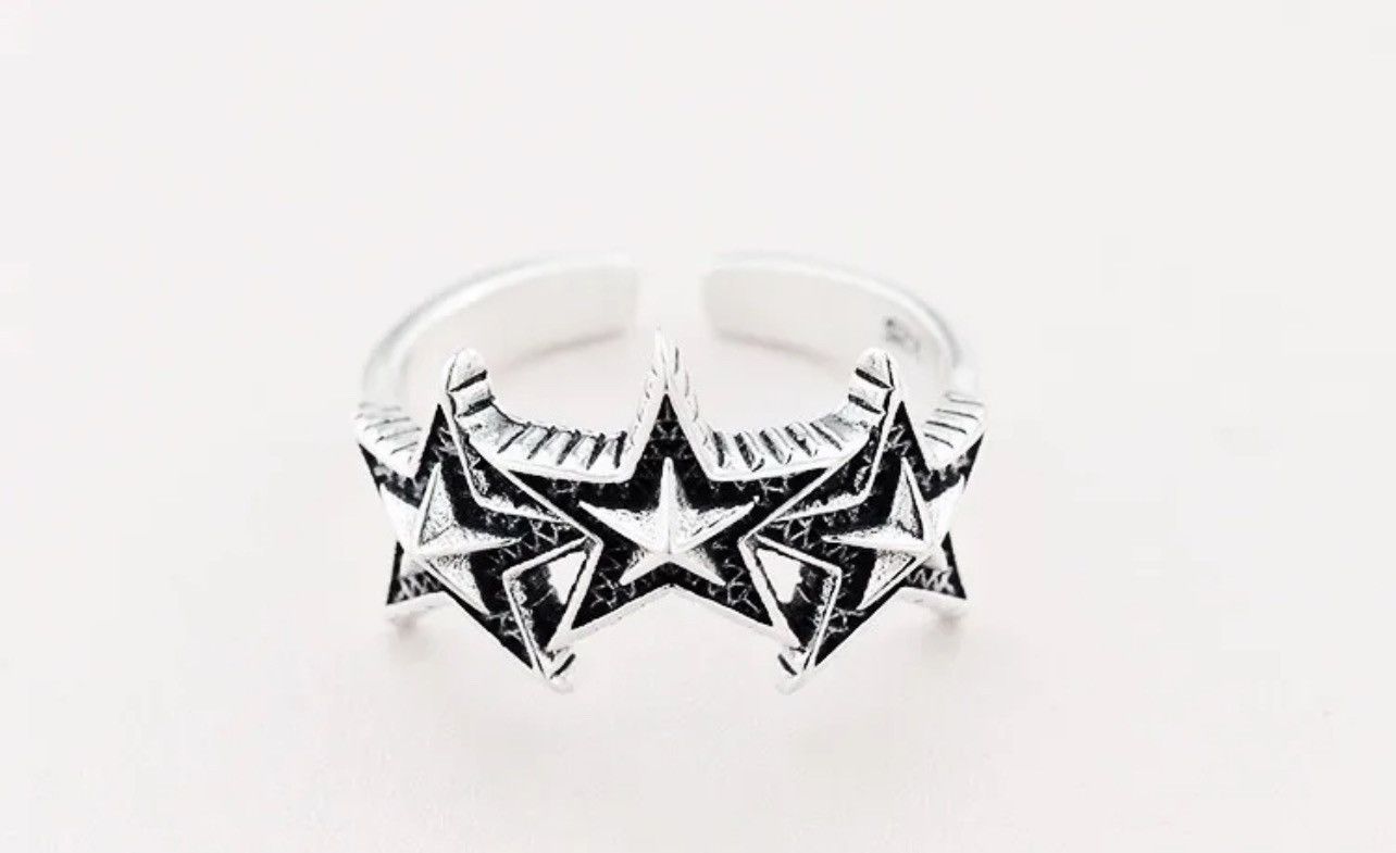 Other 3 Stars Adjustable Ring Size ONE SIZE - 3 Thumbnail