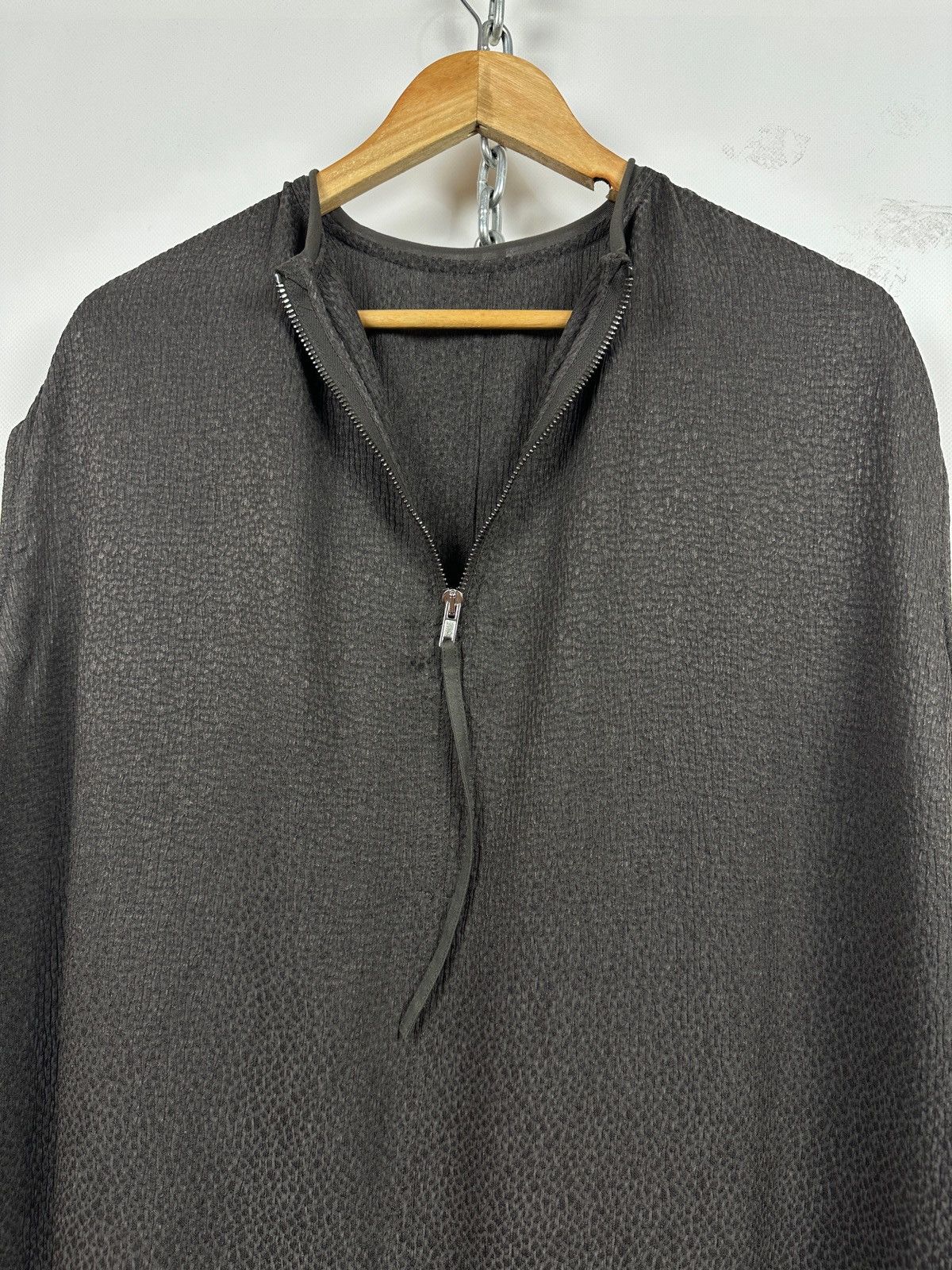 Rick Owens Rick Owens Mastodon FW16 Oversized Zip Sleeveless / Dress Size US M / EU 48-50 / 2 - 22 Thumbnail