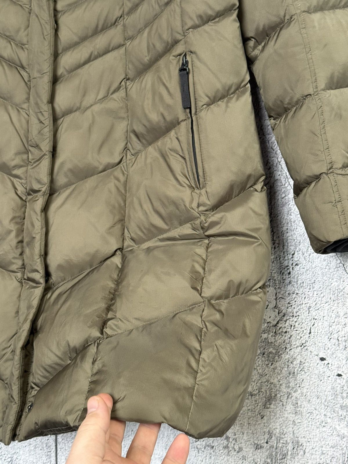 Bogner Bogner Fire + Ice Down Coat Women’s Khaki Puffer Jacket Size XL / US 12-14 / IT 48-50 - 8 Thumbnail