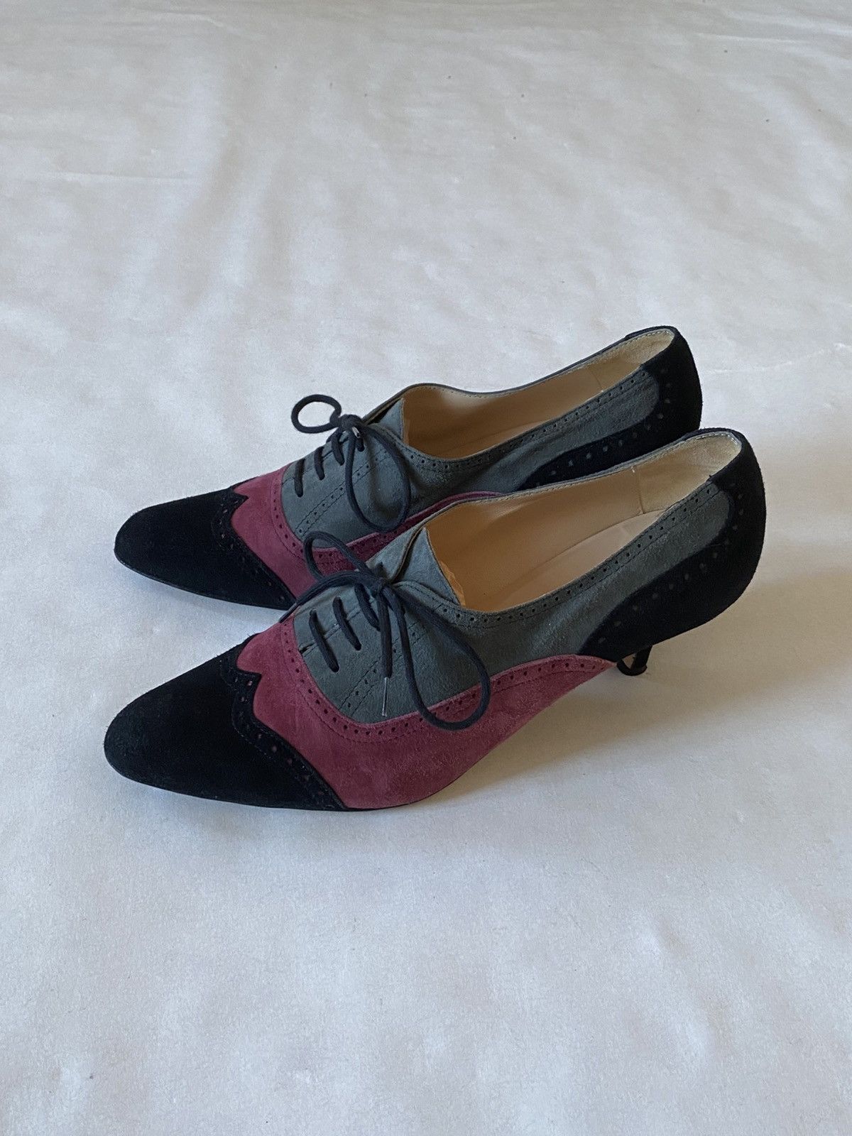 Manolo Blahnik Manolo Blahnik Lace Up Y2K Heels Shoes Size US 7.5 / IT 37.5 - 3 Thumbnail
