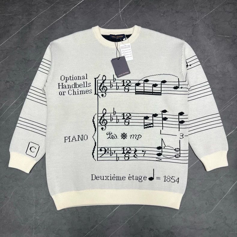 Louis Vuitton Music Note Sweater