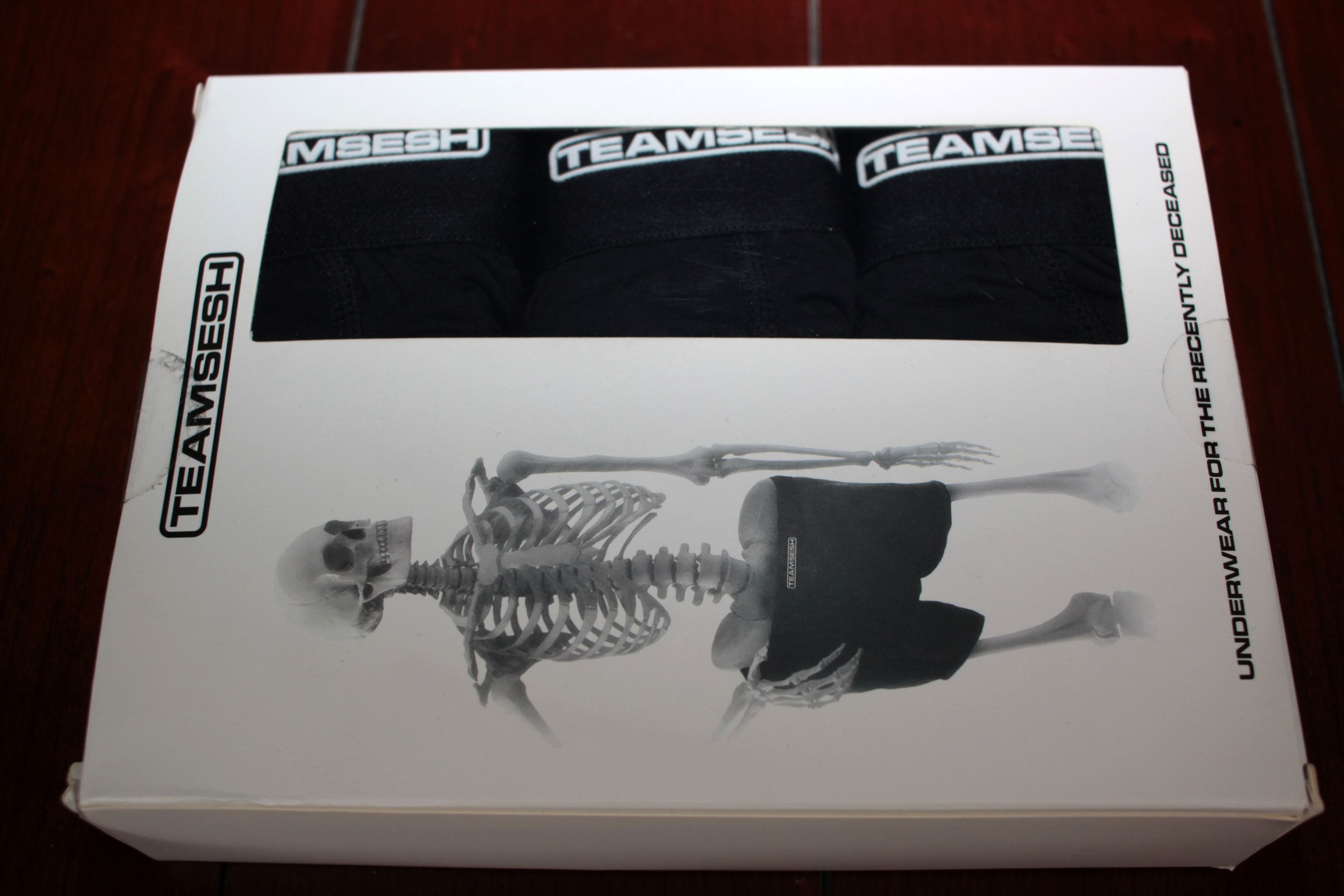 Bones × TeamSESH TeamSESH Underwear For The Recently Deceased [3 PACK] Size 36 - 4 Thumbnail