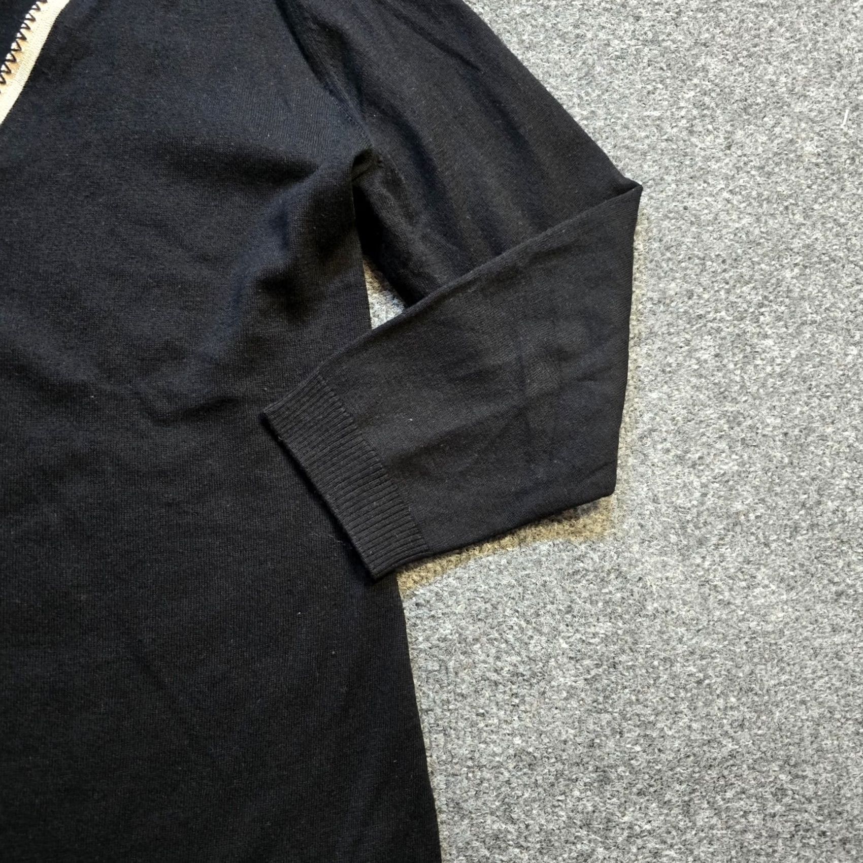 Escada Escada Cardigan Womens Size 40 Black Silk Cashmere Knit Capsule Basic Minimalist Cardigan Women Regular Knit XS? Size S / US 4 / IT 40 - 4 Thumbnail