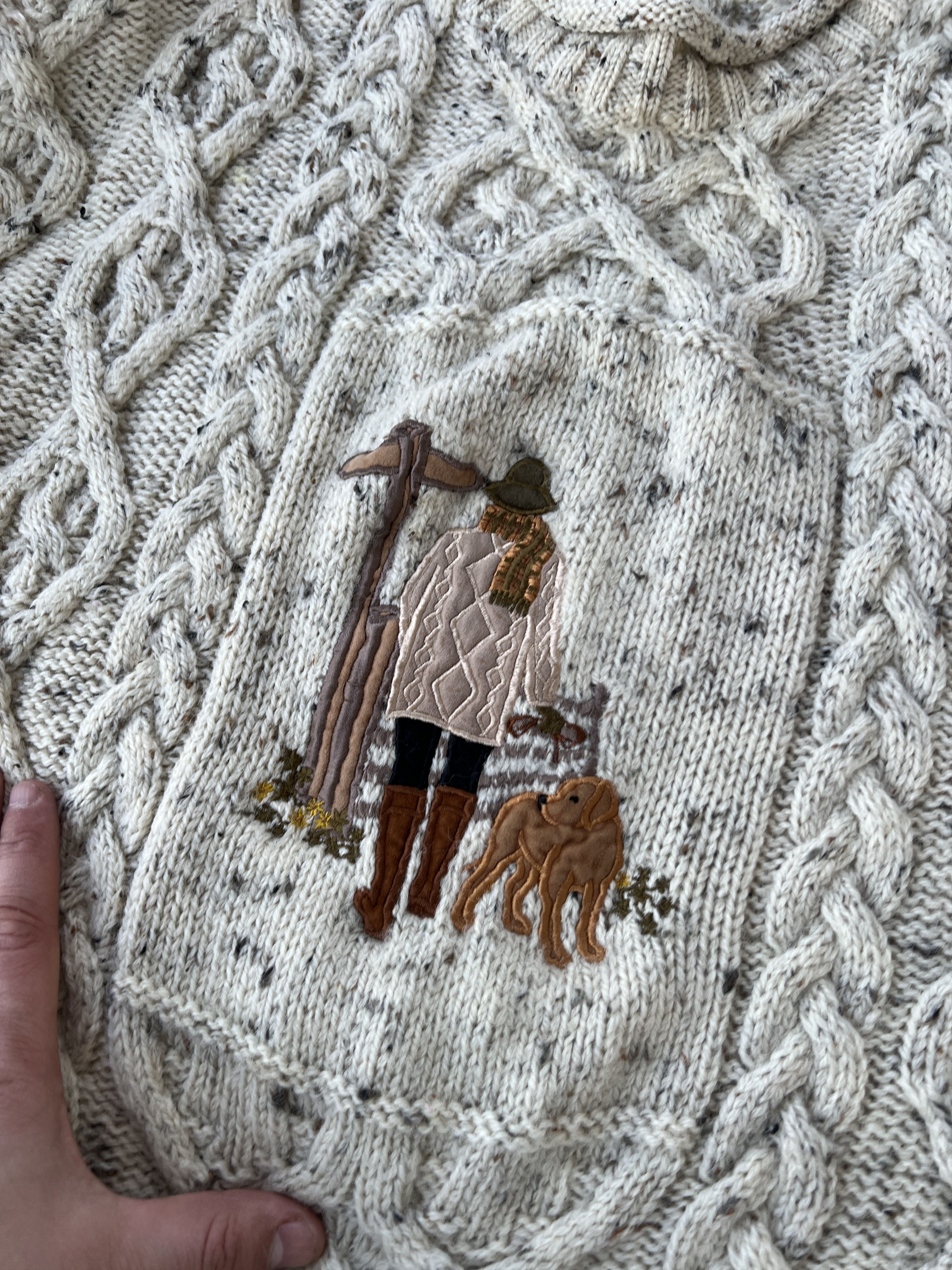 Vintage Acorn Vintage Wool Swetaer Size US L / EU 52-54 / 3 - 2 Thumbnail