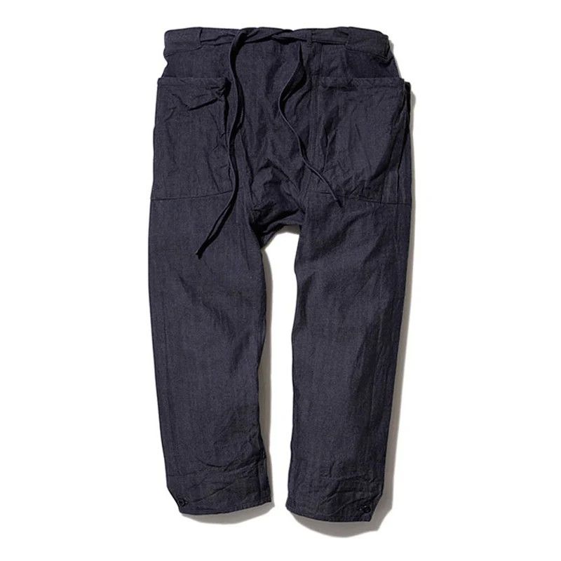 Snow Peak SNOW PEAK ORGANIC COTTON DENIM NORAGI TROUSERS Size US 32 / EU 48 - 1 Thumbnail