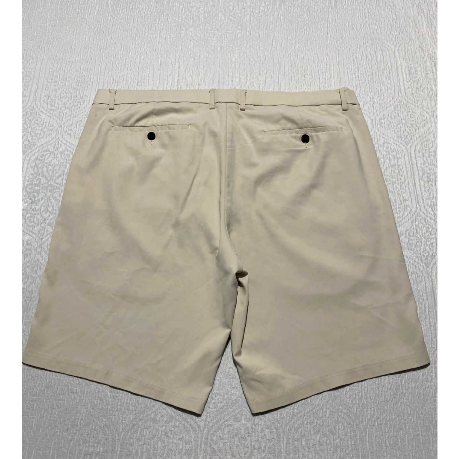 Alfani Alfani Performance Shorts Mens 40 Beige Khaki Size US 40 / EU 56 - 5 Thumbnail