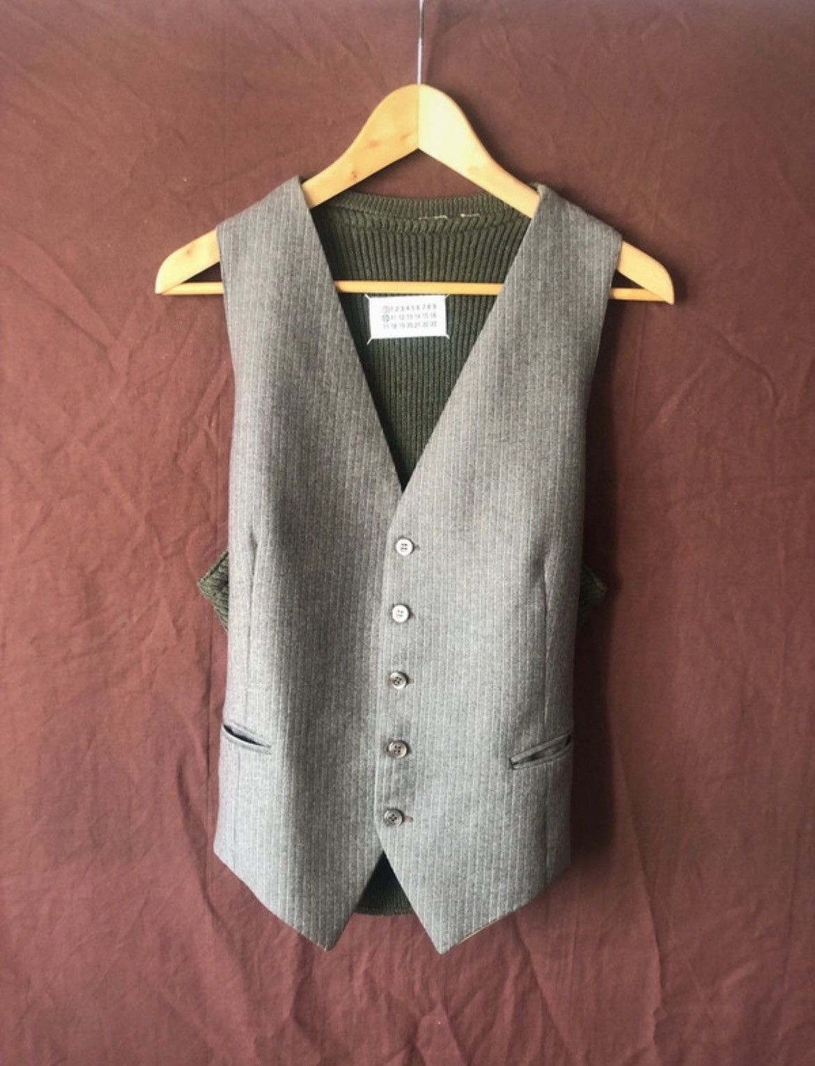 Maison Margiela Maison Martin margiela artisanal vest | Grailed