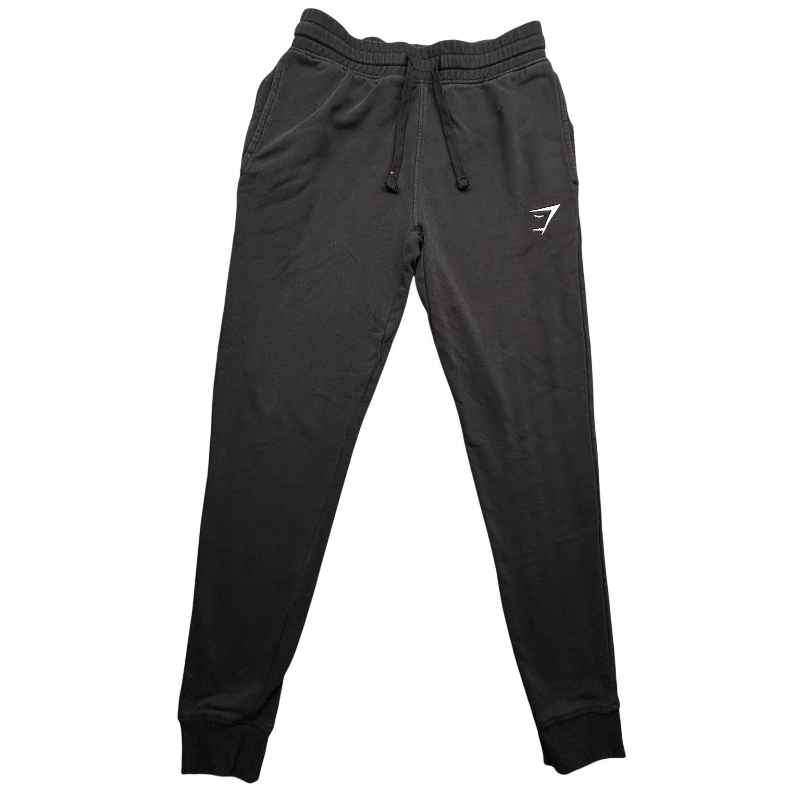 Gymshark Gymshark Drawstring Logo Jogger Sweatpants Mens Small Black Size US 29 - 1 Thumbnail