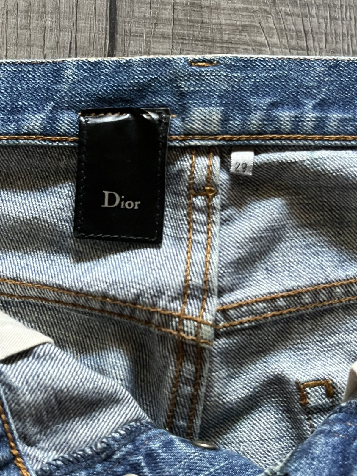 Dior Dior Homme Clawmark Denim Size US 29 - 3 Thumbnail