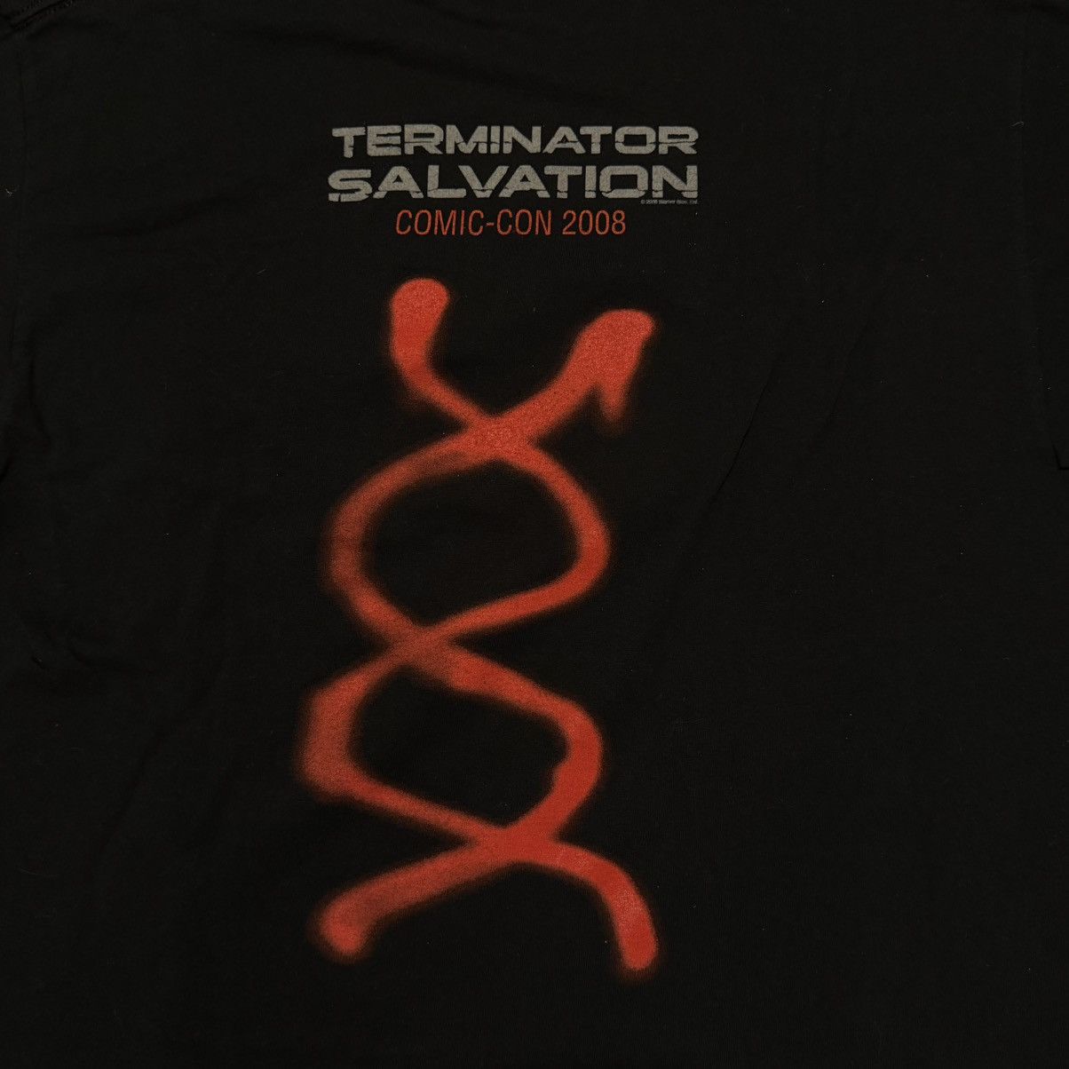 Vintage Vintage 2008 terminator salvation comic con 2008 black tee Size US L / EU 52-54 / 3 - 4 Thumbnail