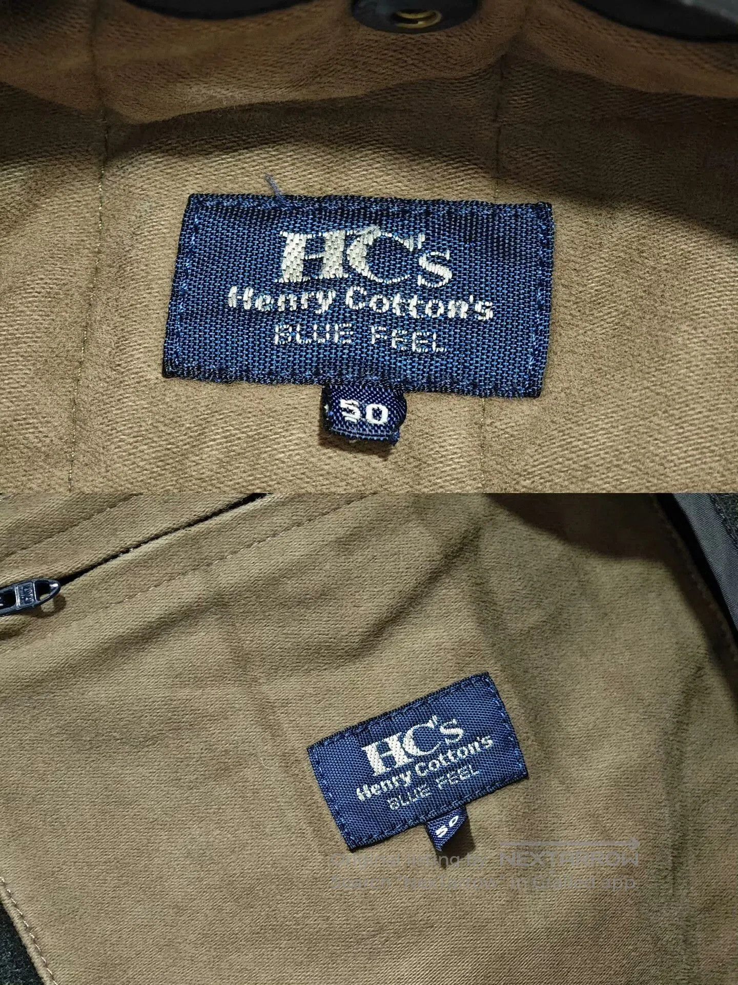 Henry Cotton's Henry Cotton's Wool Jacket Workwear. Size US M / EU 48-50 / 2 - 7 Thumbnail