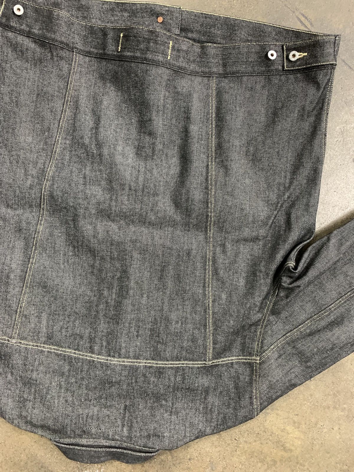 Guess × Vintage Vintage Guess DarkWash Denim Jacket Size US XXL / EU 58 / 5 - 5 Thumbnail
