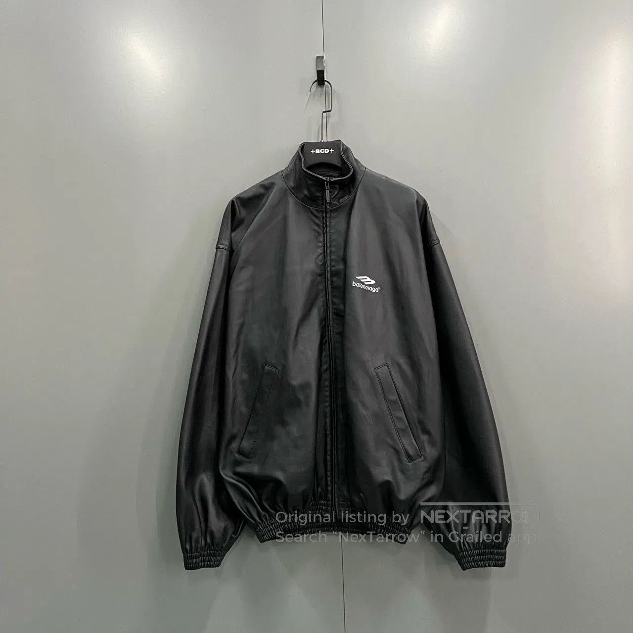 Balenciaga black embroidered leather jacket by balenciaga. Size US S / EU 44-46 / 1 - 1 Thumbnail