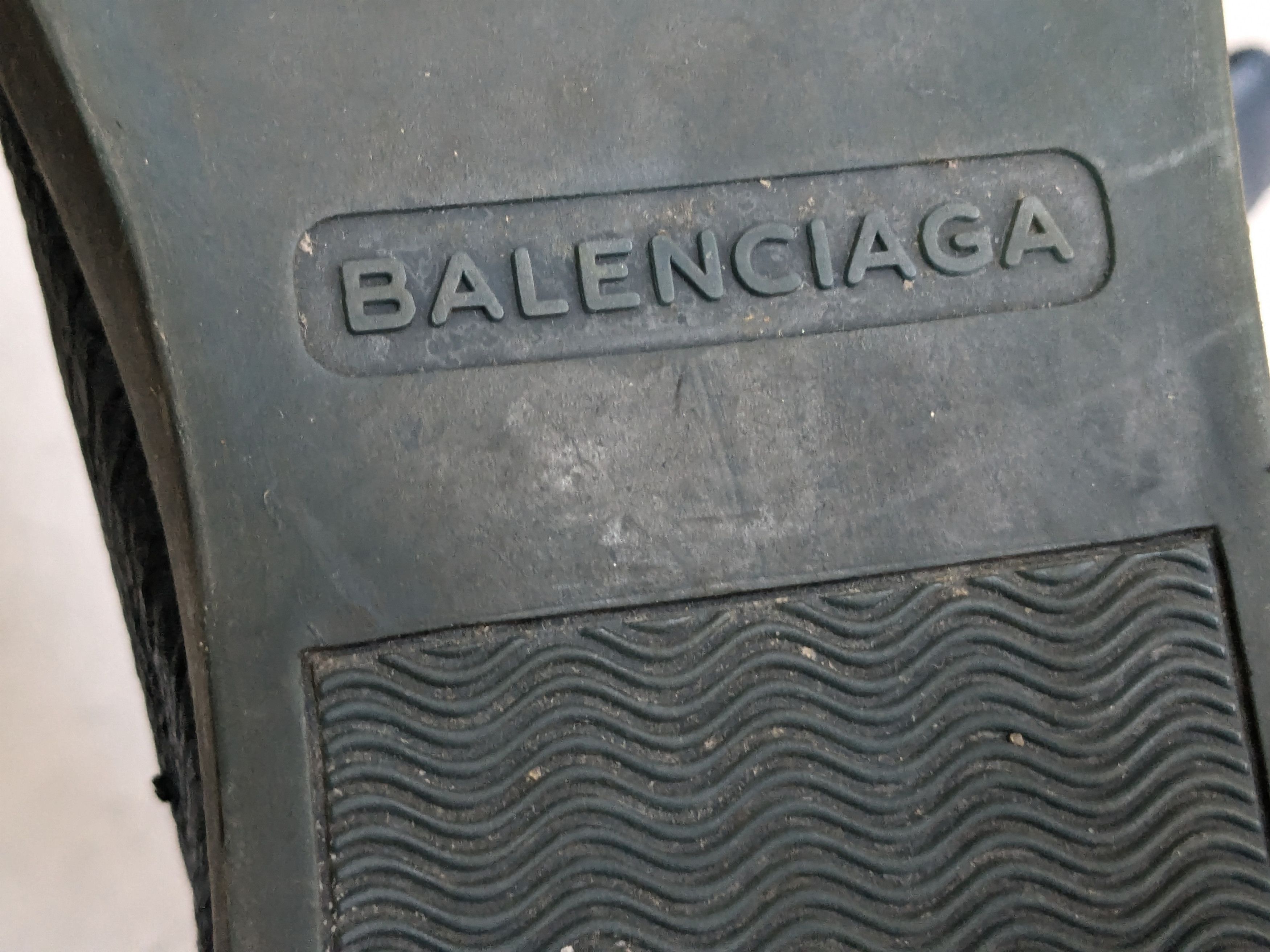 Balenciaga Balenciaga Arena Sneakers Blue 11 High Tops Leather Size US 12 / EU 45 - 13 Thumbnail