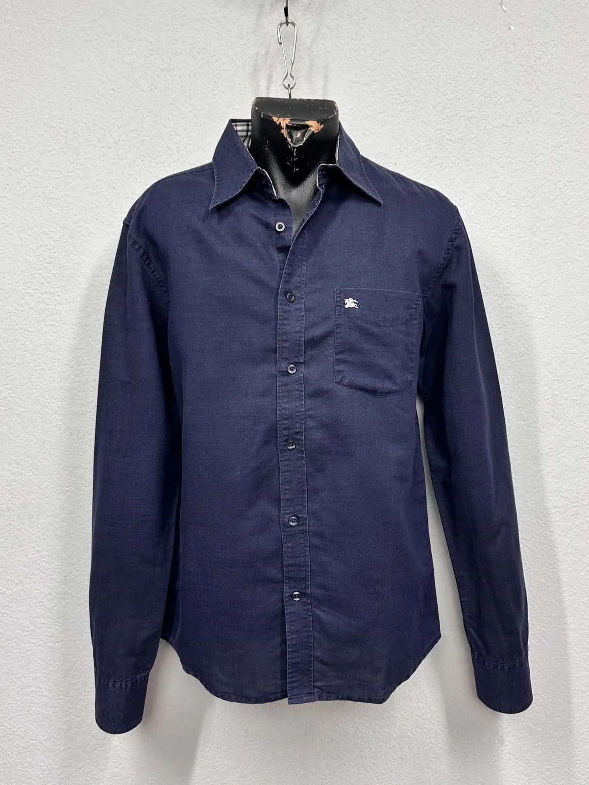 Burberry Wow 😻SHIRT BURBERRY VINTAGE LONG SLEEVE Y2K DOLCE SYTLE Size US L / EU 52-54 / 3 - 3 Thumbnail