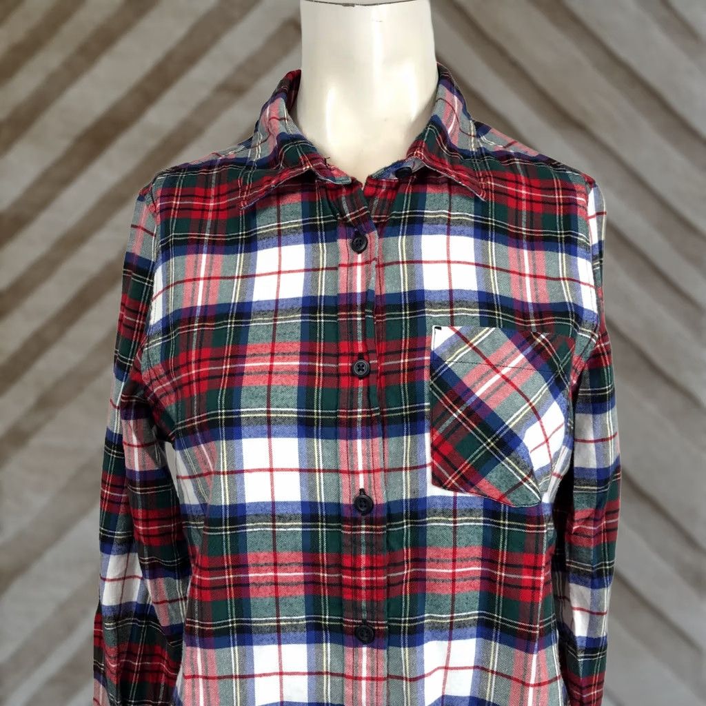 Pendleton Pendleton Plaid Shirt Button-Down Long Sleeve Multi-Color Cotton 1990s S Mens Women’s? Size US S / EU 44-46 / 1 - 1 Thumbnail