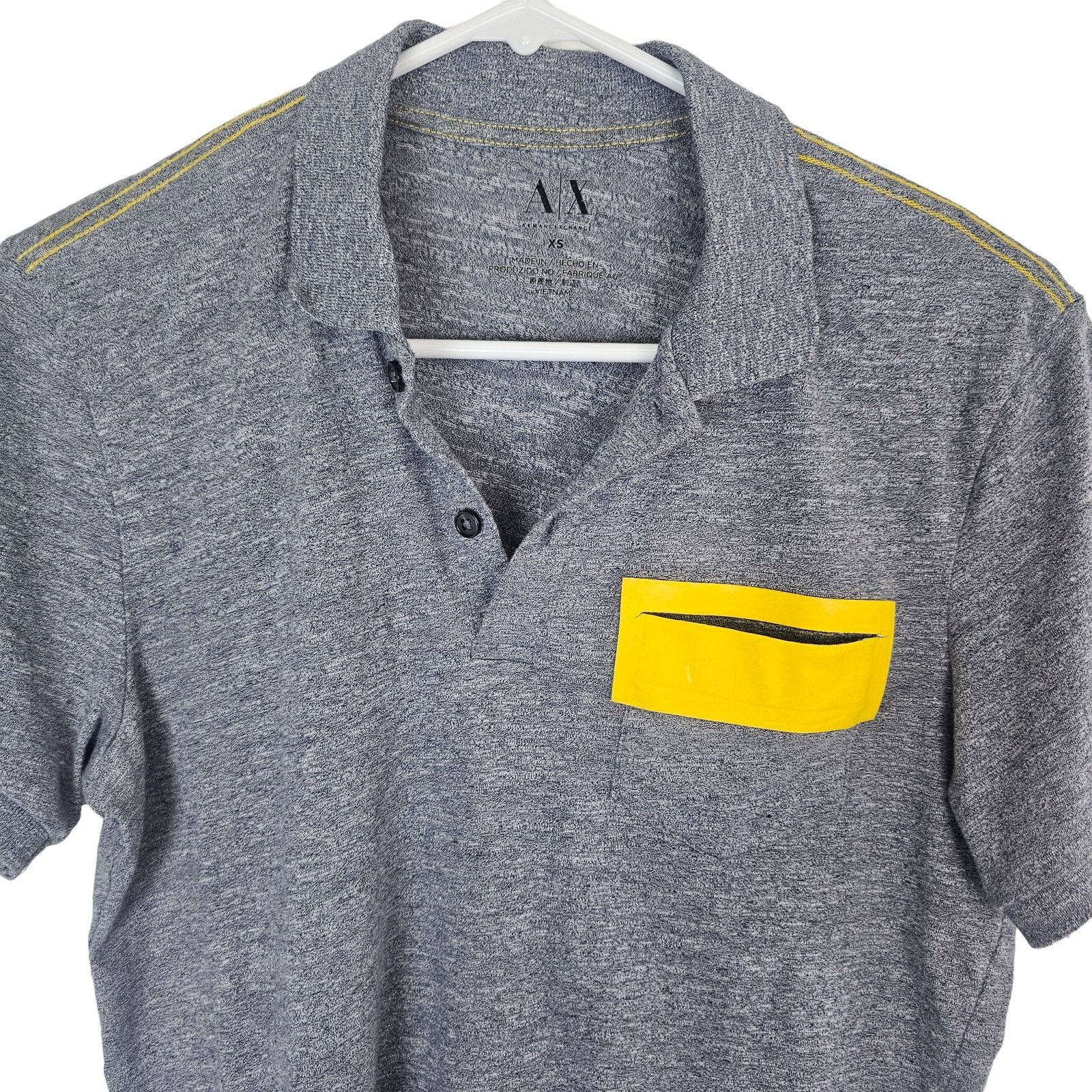 Armani Exchange Armani Exchange Mens Polo Shirt Size XS Minimalist Preppy Size US XS / EU 42 / 0 - 2 Thumbnail