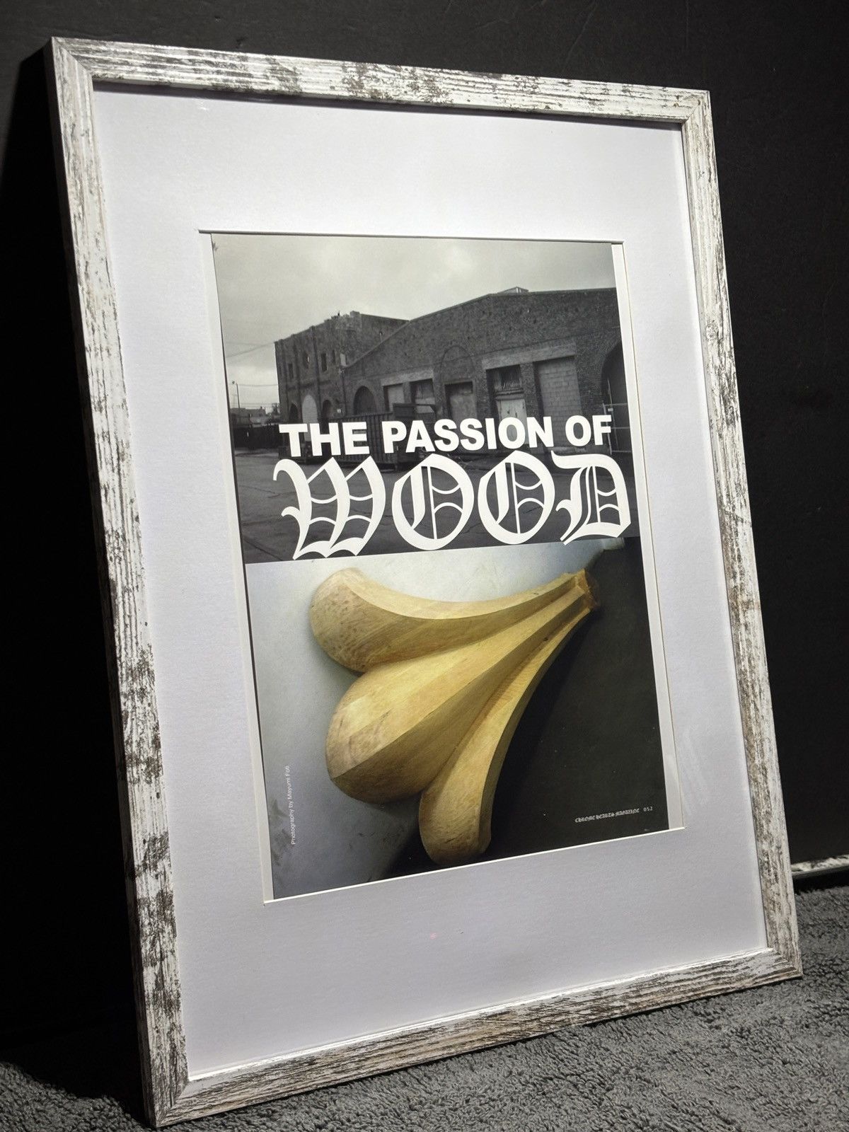 Chrome Hearts * Chrome Hearts * 'Passion of Wood' Framed Poster Size ONE SIZE - 1 Thumbnail