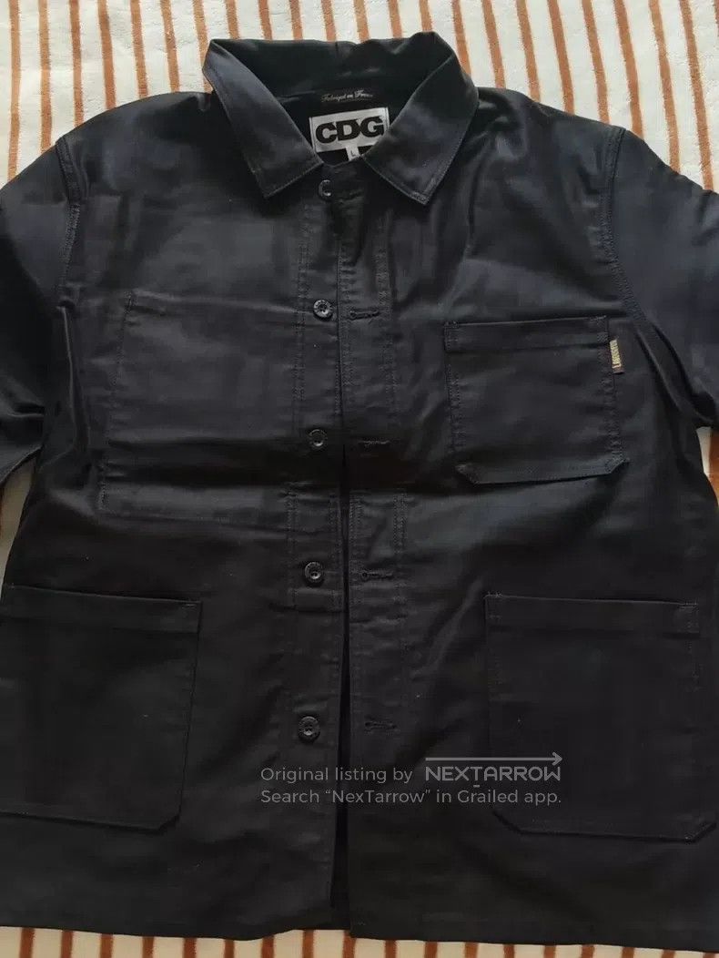 Comme des Garcons Comme Des Garcons Black Work Jacket Size L / US 10 / IT 46 - 1 Thumbnail